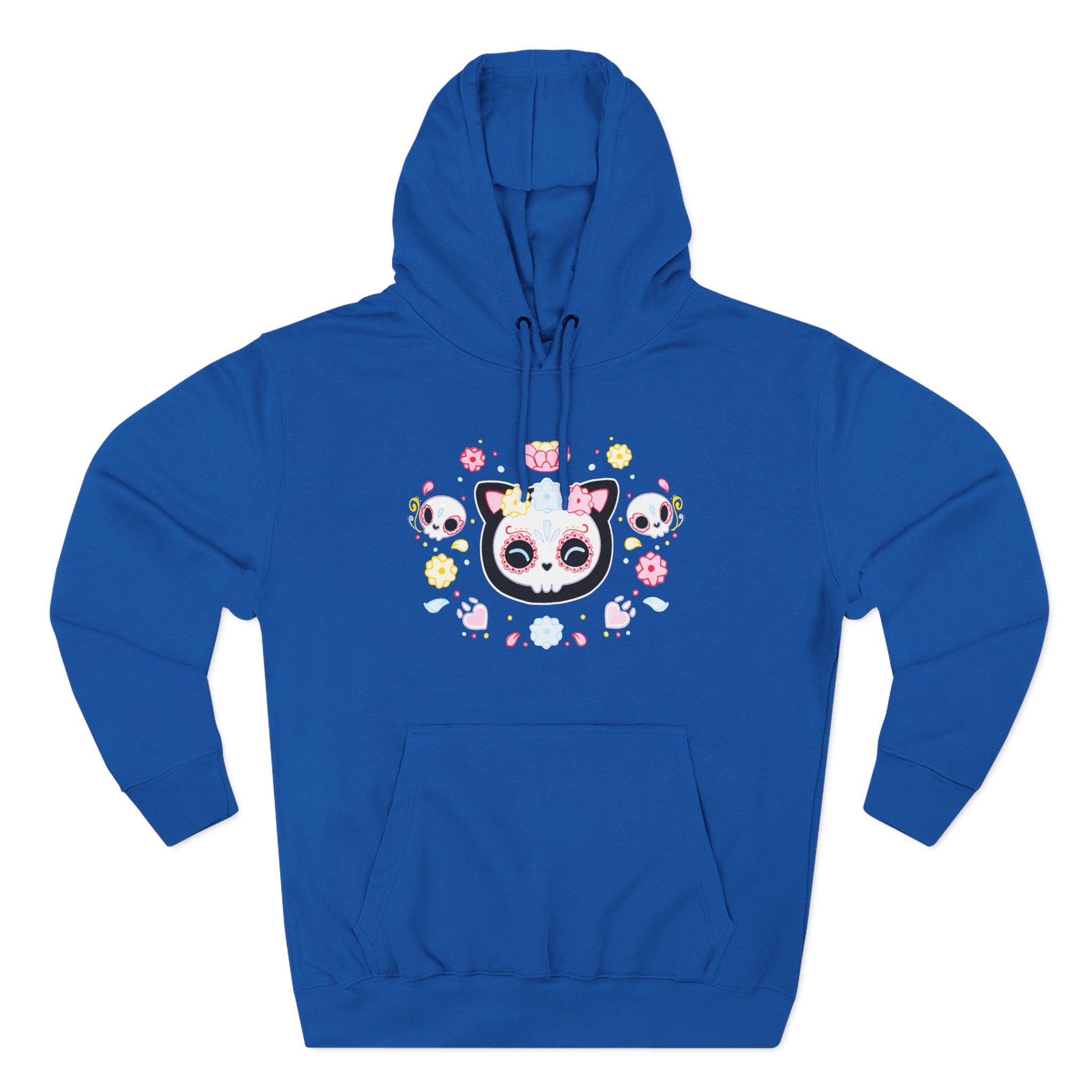Aphmau Sugar Skull Cat Three-Panel Fleece Hoodie - Image 9
