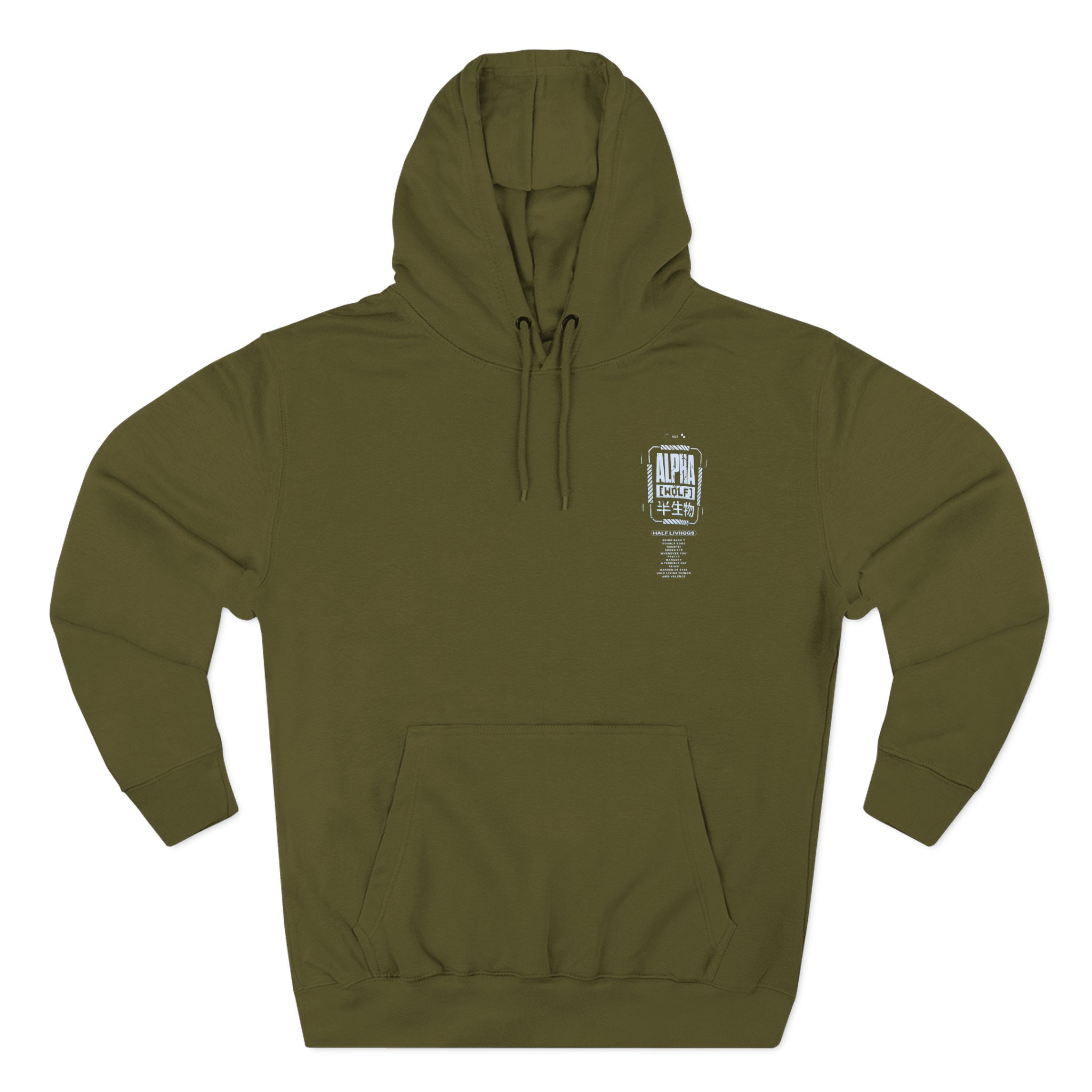 Alpha Wolf Turn It Up Three-Panel Fleece Hoodie - Image 5