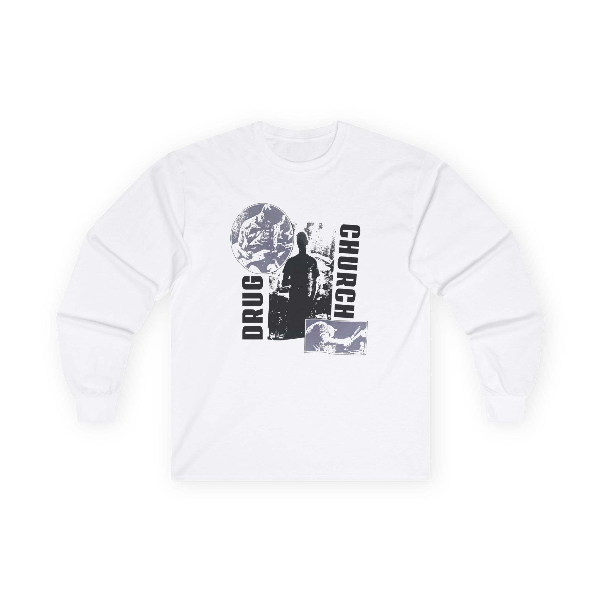 Drug Church Pat Stand Unisex Ultra Cotton Long Sleeve Tee