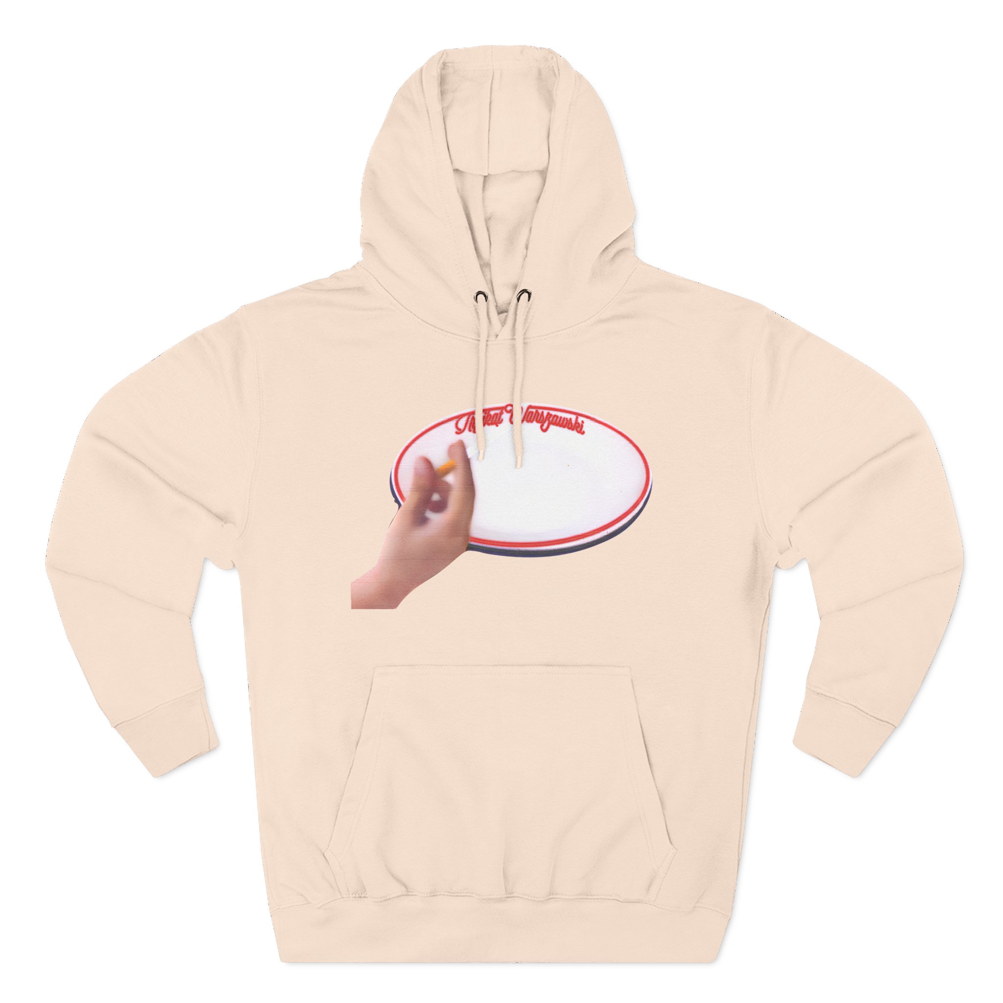 Taco Hemingway Warsaw Triangle Three-Panel Fleece Hoodie - Image 5