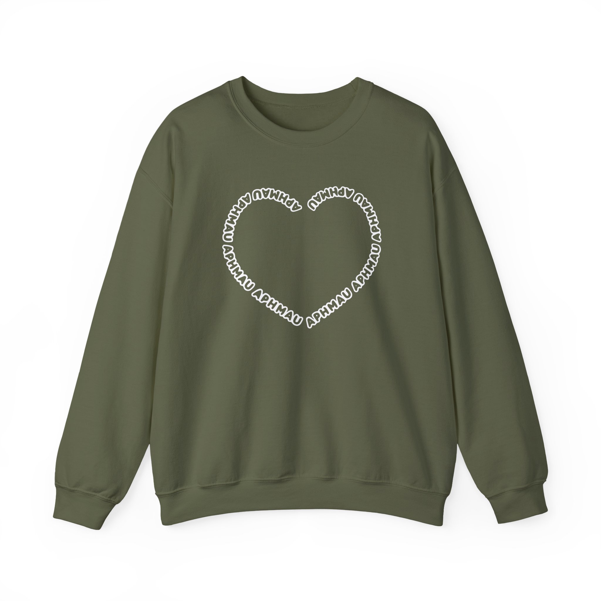 Aphmau Heart Unisex Heavy Blend™ Crewneck Sweatshirt - Image 7