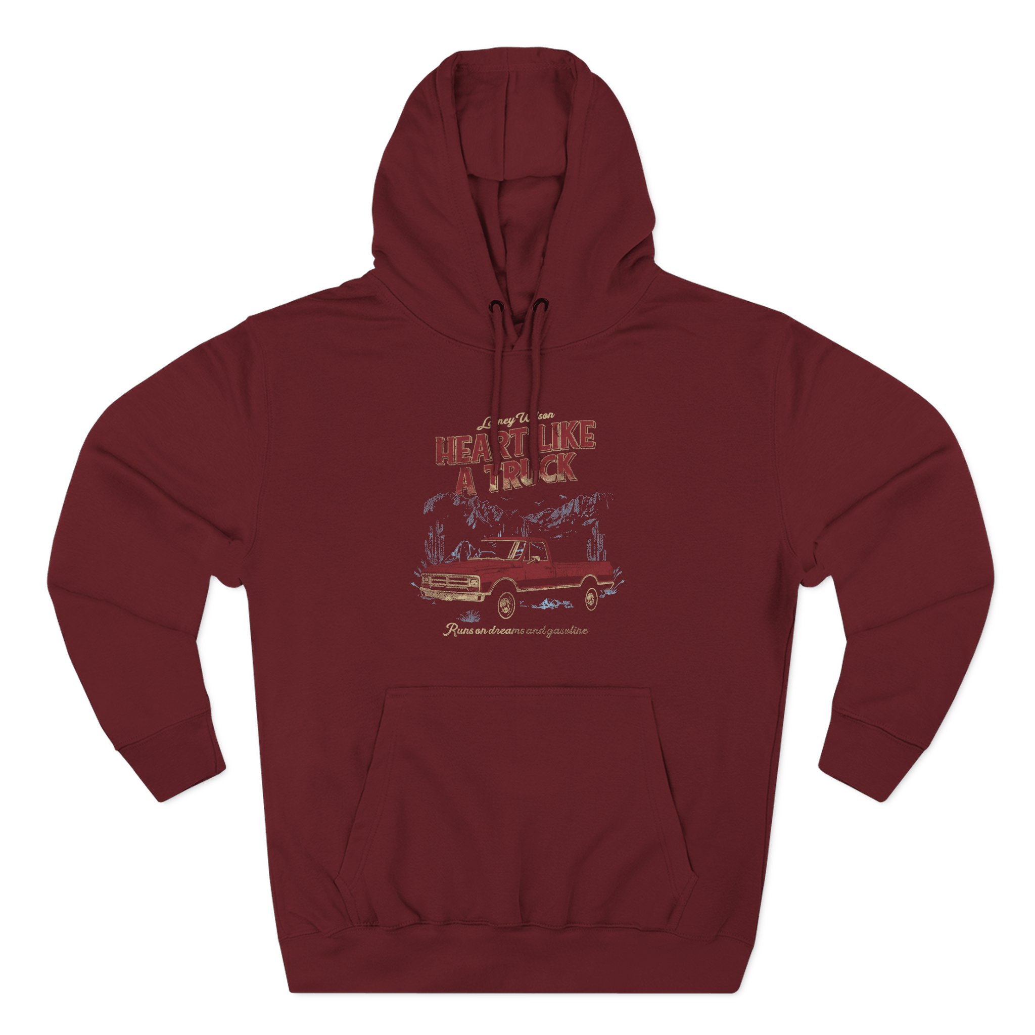 Lainey Wilson Heart Like a Truck Three-Panel Fleece Hoodie - Image 9