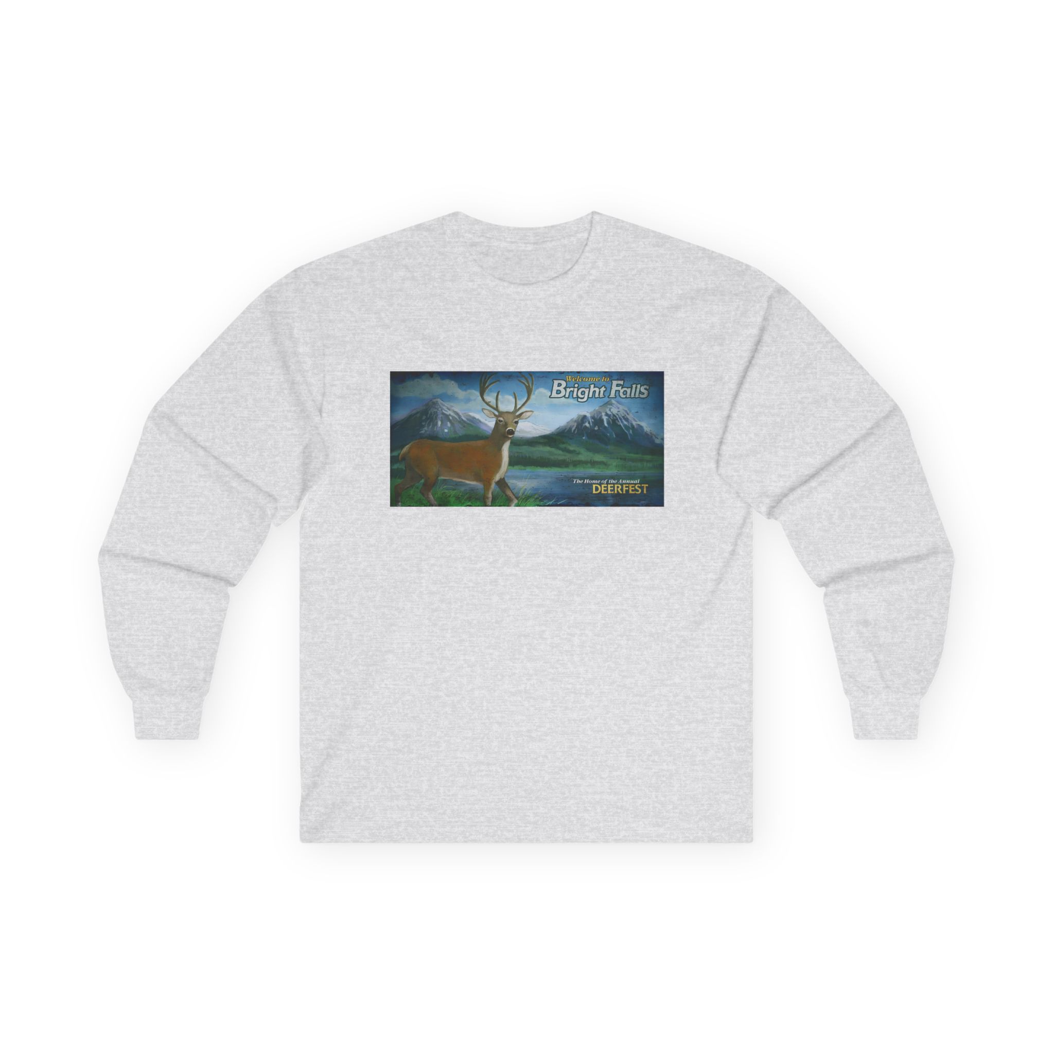 Alan Wake Falls souvenir Unisex Ultra Cotton Long Sleeve Tee - Image 5