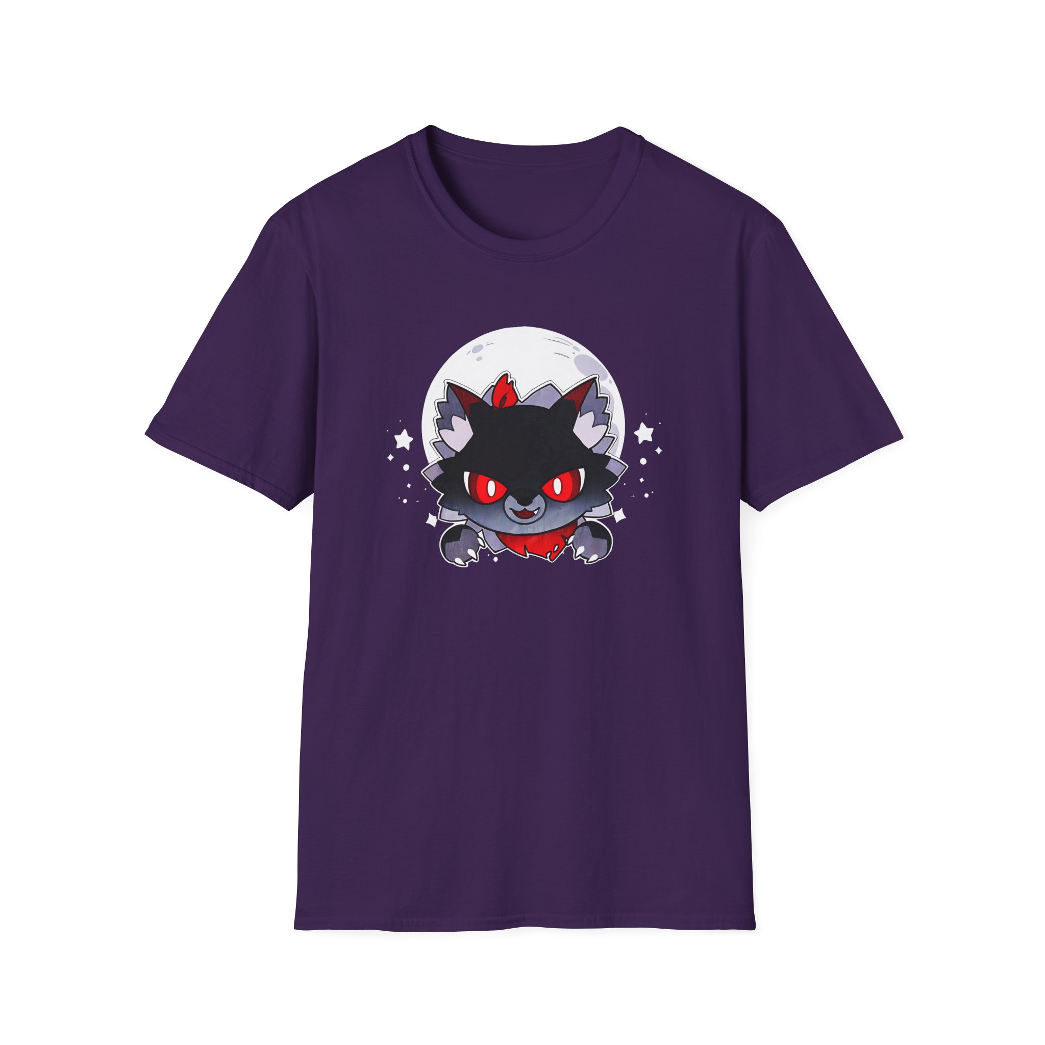 Aphmau Werewolf Cat Unisex Softstyle T-Shirt - Image 19
