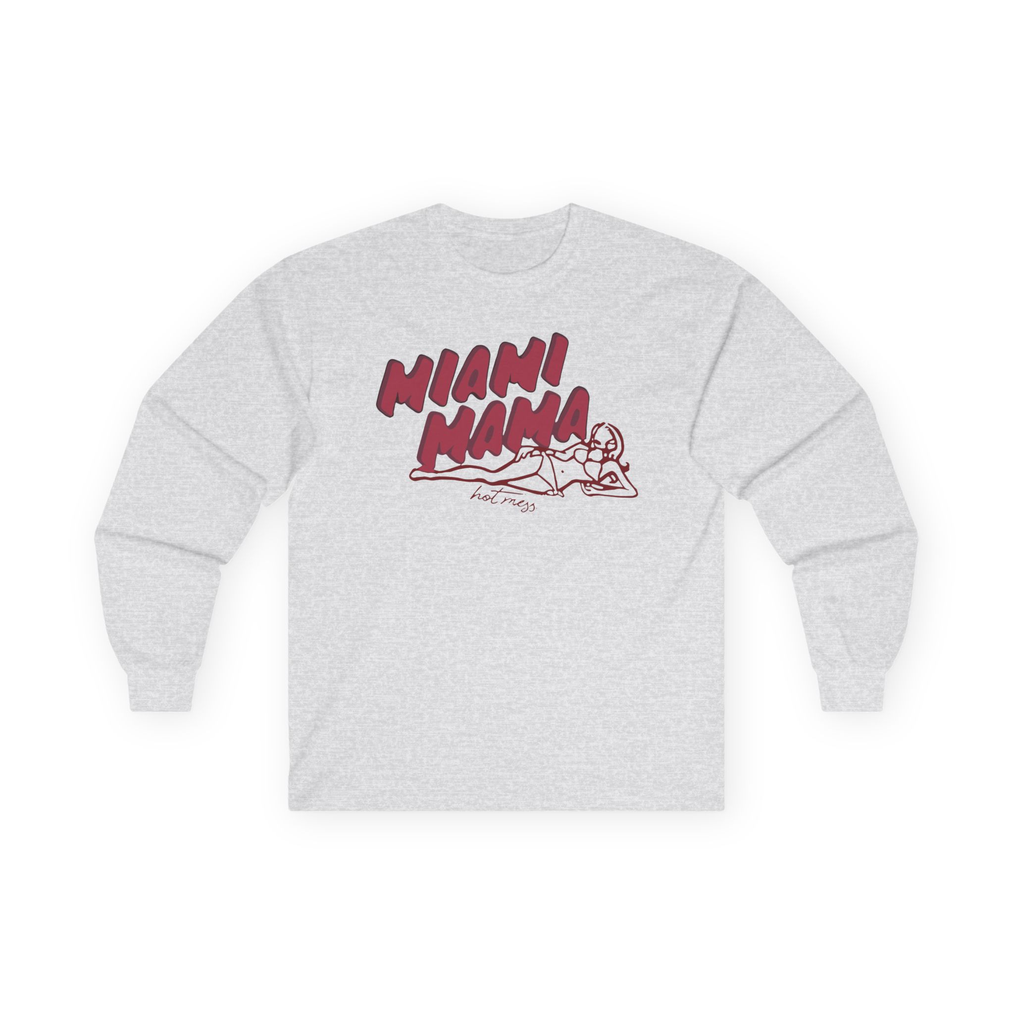 Alix Earle Miami Mama Unisex Ultra Cotton Long Sleeve Tee - Image 3