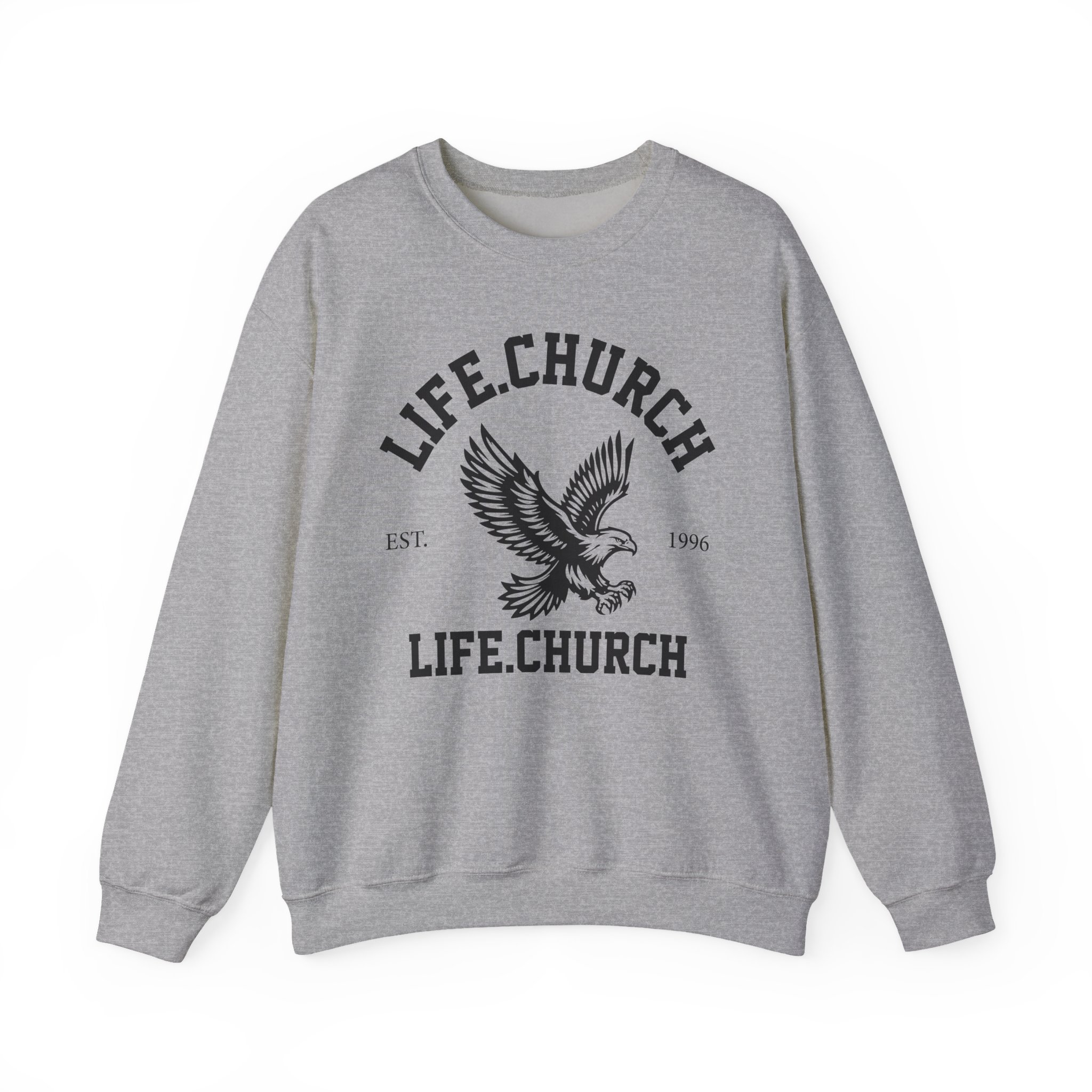 Life Church Athletics Unisex Heavy Blend™ Crewneck Sweatshirt - Image 9