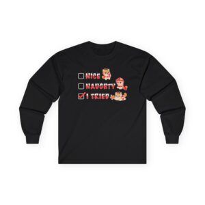 Aphmau Naughty Nice Holiday Unisex Ultra Cotton Long Sleeve Tee