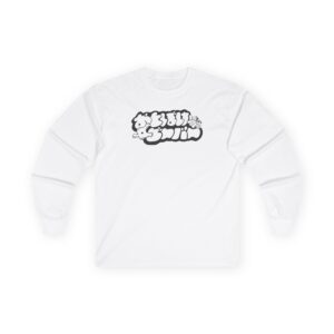Otoboke Beaver Shimmer Print Logo Unisex Ultra Cotton Long Sleeve Tee