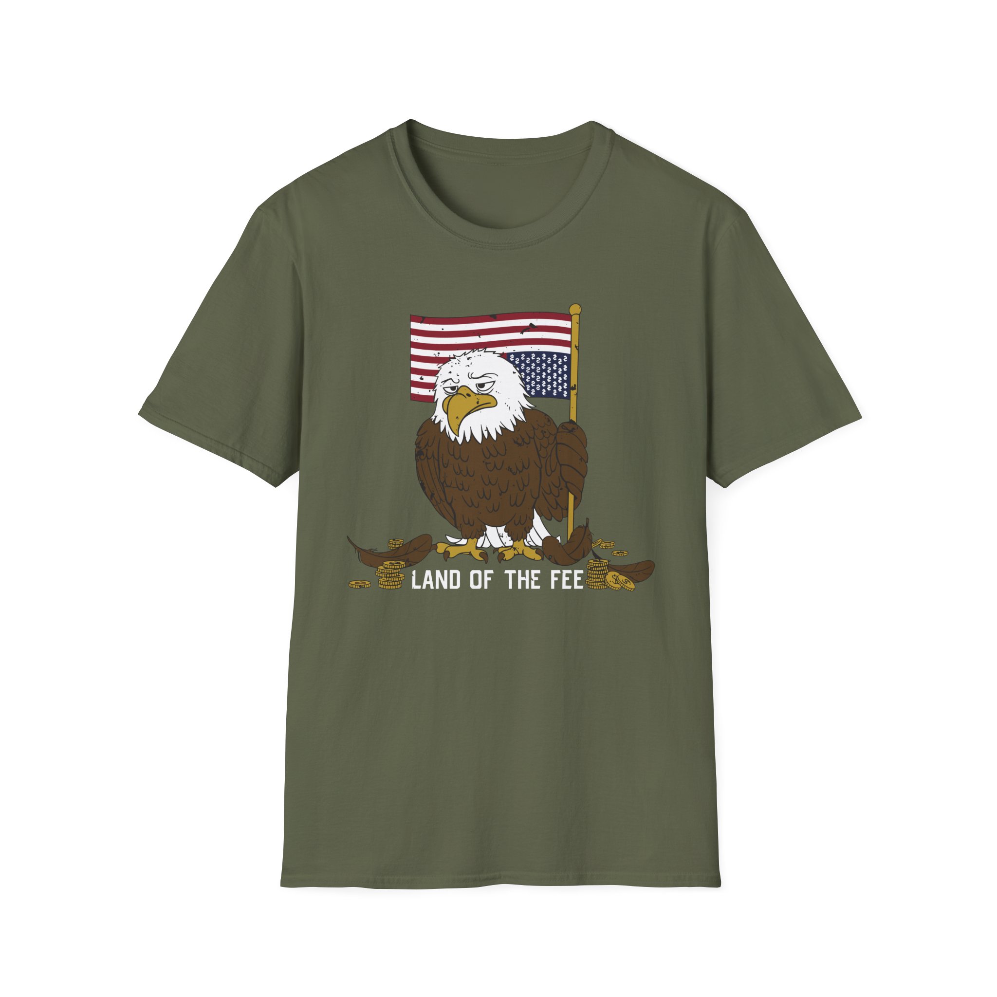 Roman Atwood Land of the Fee 2.0 Unisex Softstyle T-Shirt - Image 5