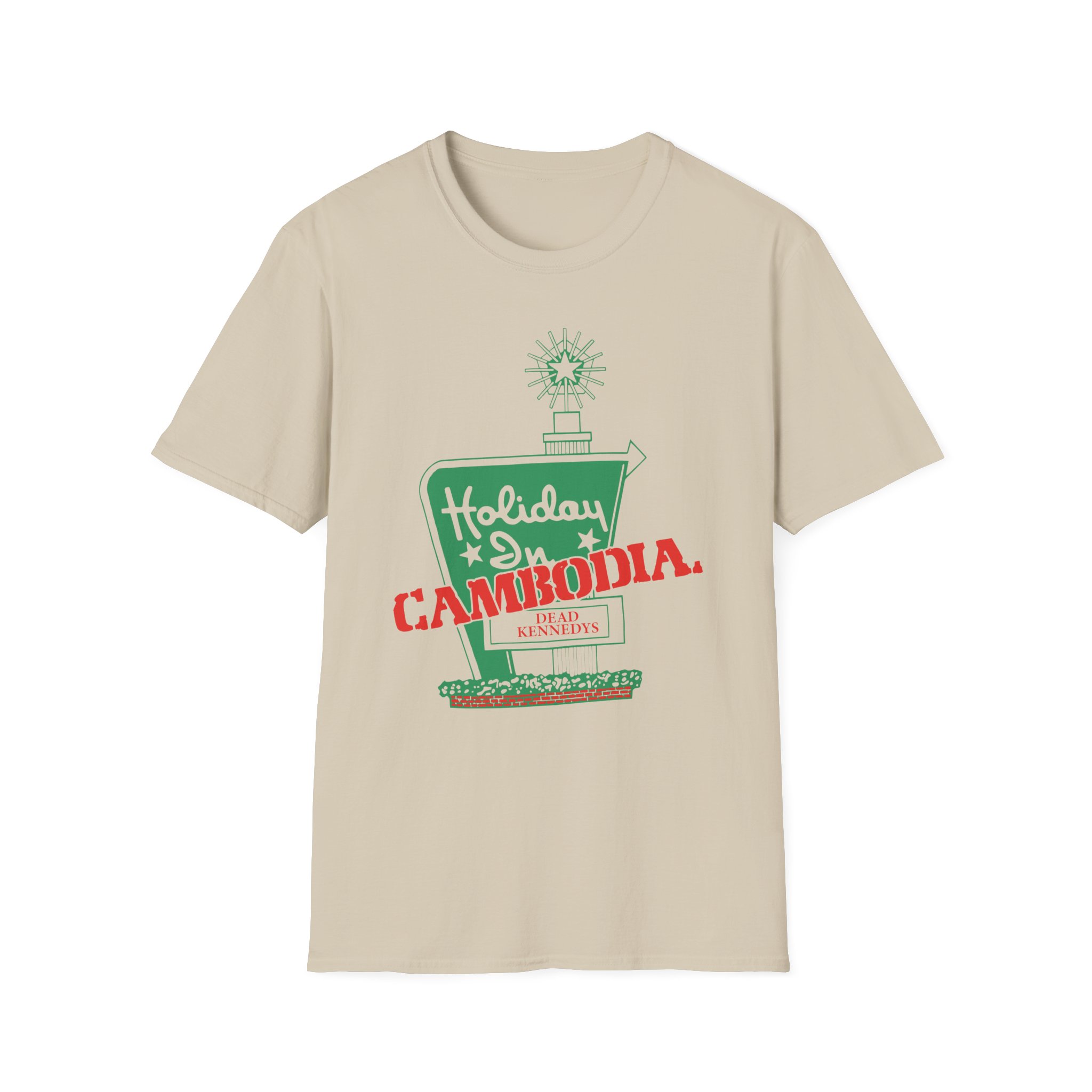 Dead Kennedys Holiday In Cambodia Banana Unisex Softstyle T-Shirt - Image 5
