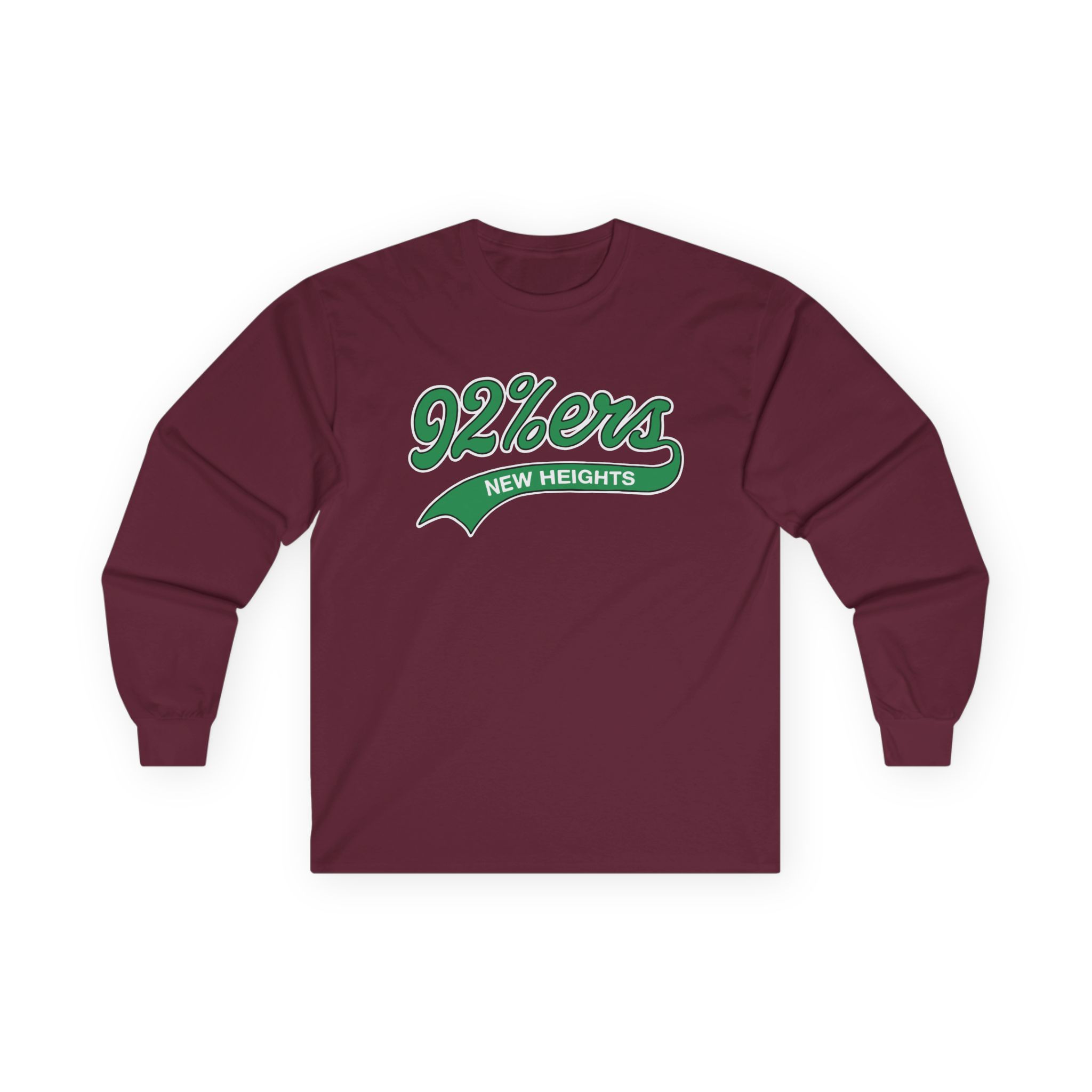 New Heights 92%ers Unisex Ultra Cotton Long Sleeve Tee - Image 5