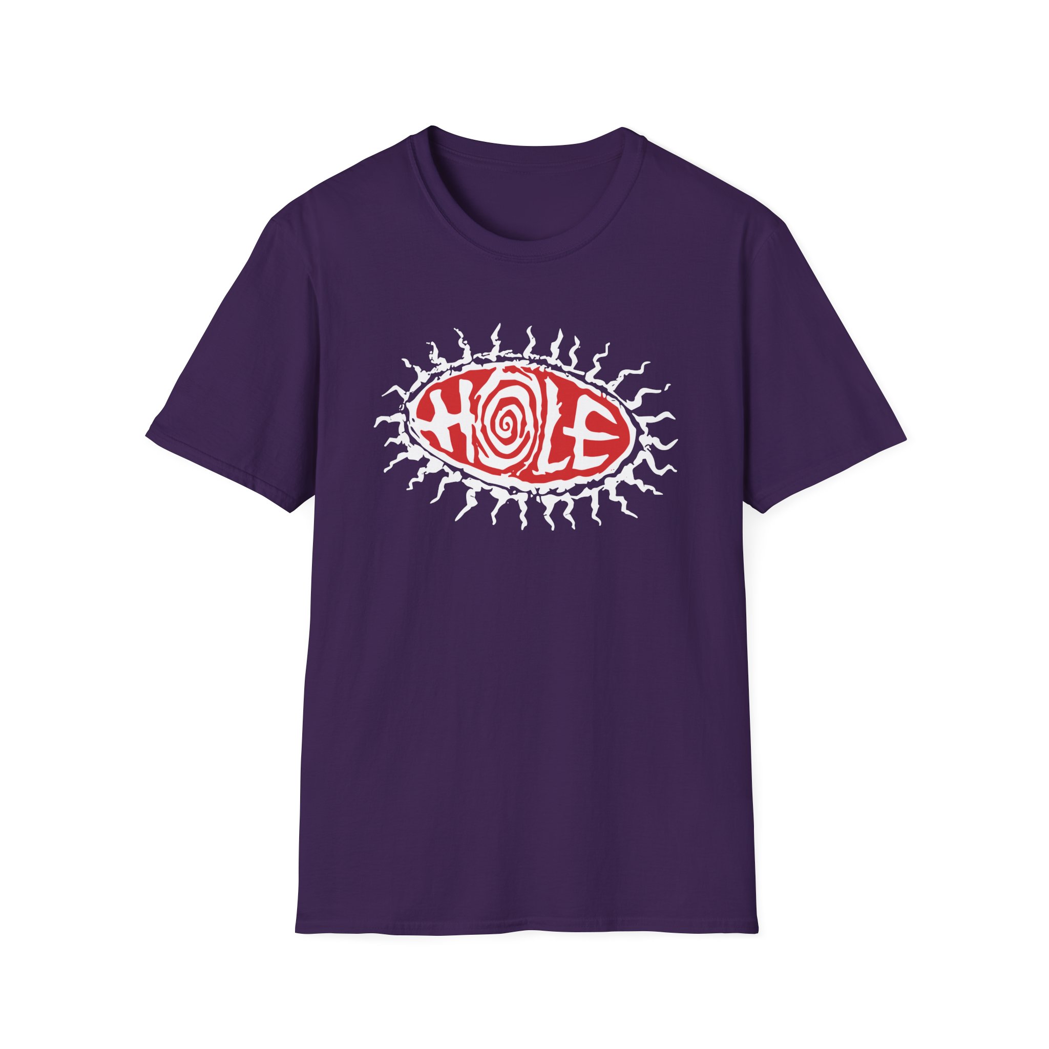 Manhead Hole Eyeball Unisex Softstyle T-Shirt - Image 13