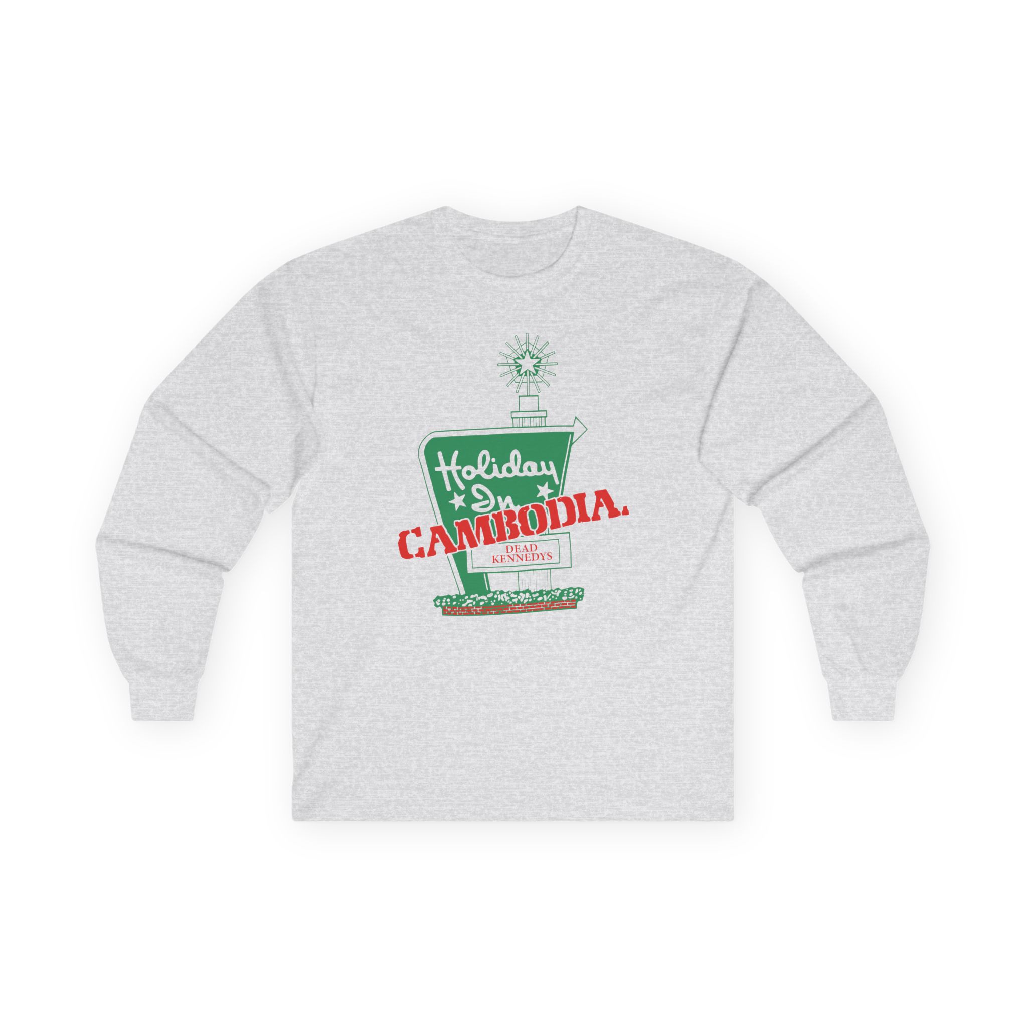 Dead Kennedys Holiday In Cambodia Banana Unisex Ultra Cotton Long Sleeve Tee - Image 5