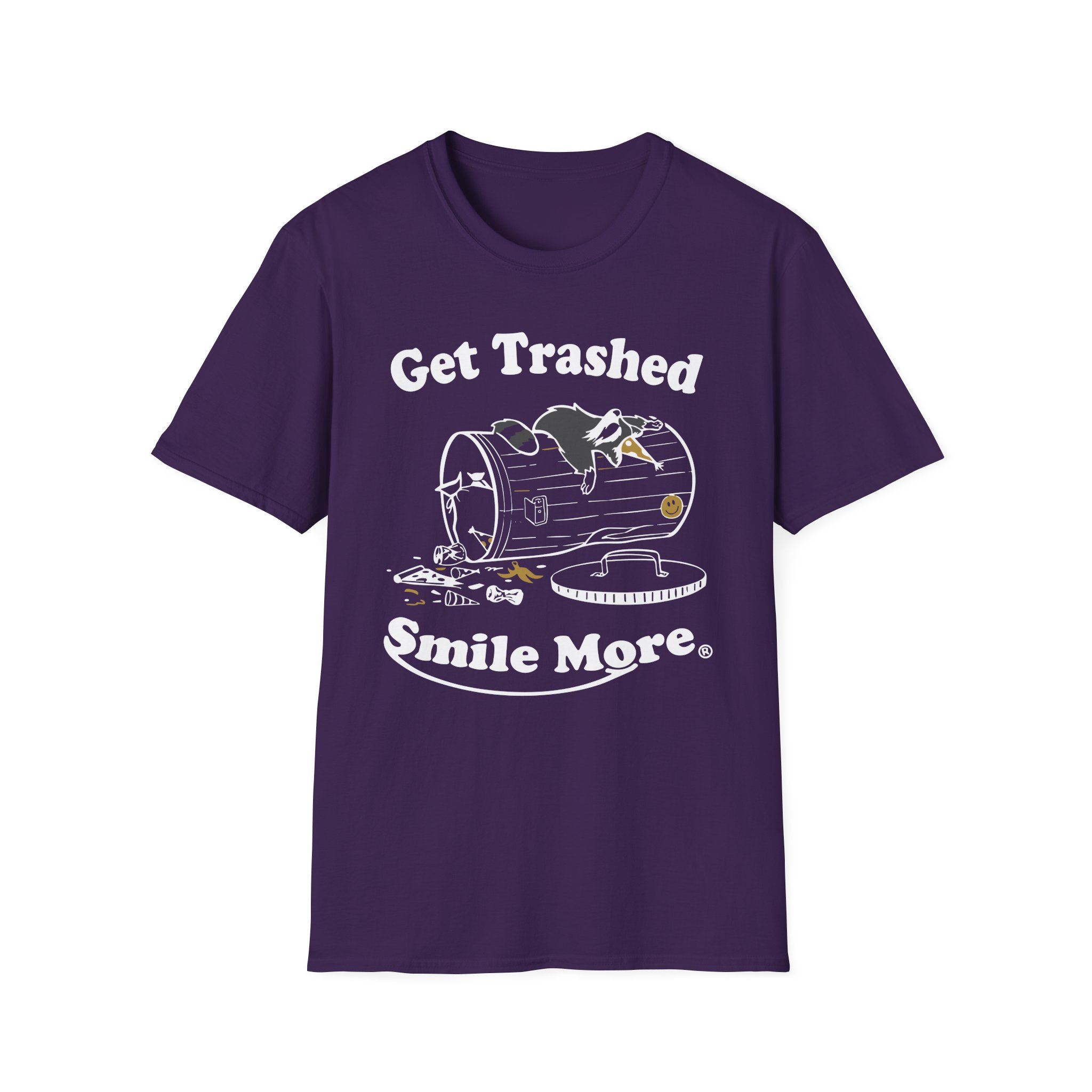 Roman Atwood Get Trashed Unisex Softstyle T-Shirt - Image 19
