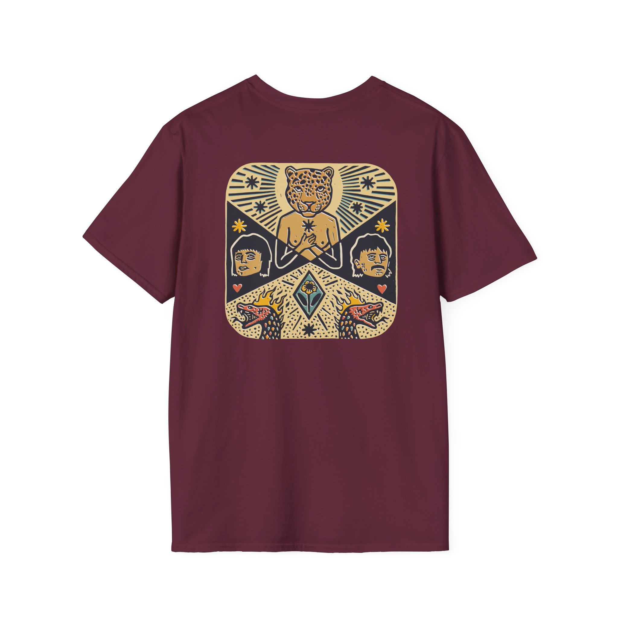 Lime Cordiale Pedestal Unisex Softstyle T-Shirt - Image 4