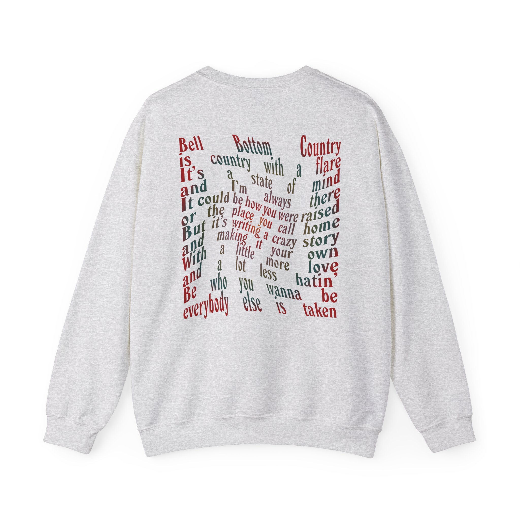Lainey Wilson Bell Bottom Country Unisex Heavy Blend™ Crewneck Sweatshirt - Image 4