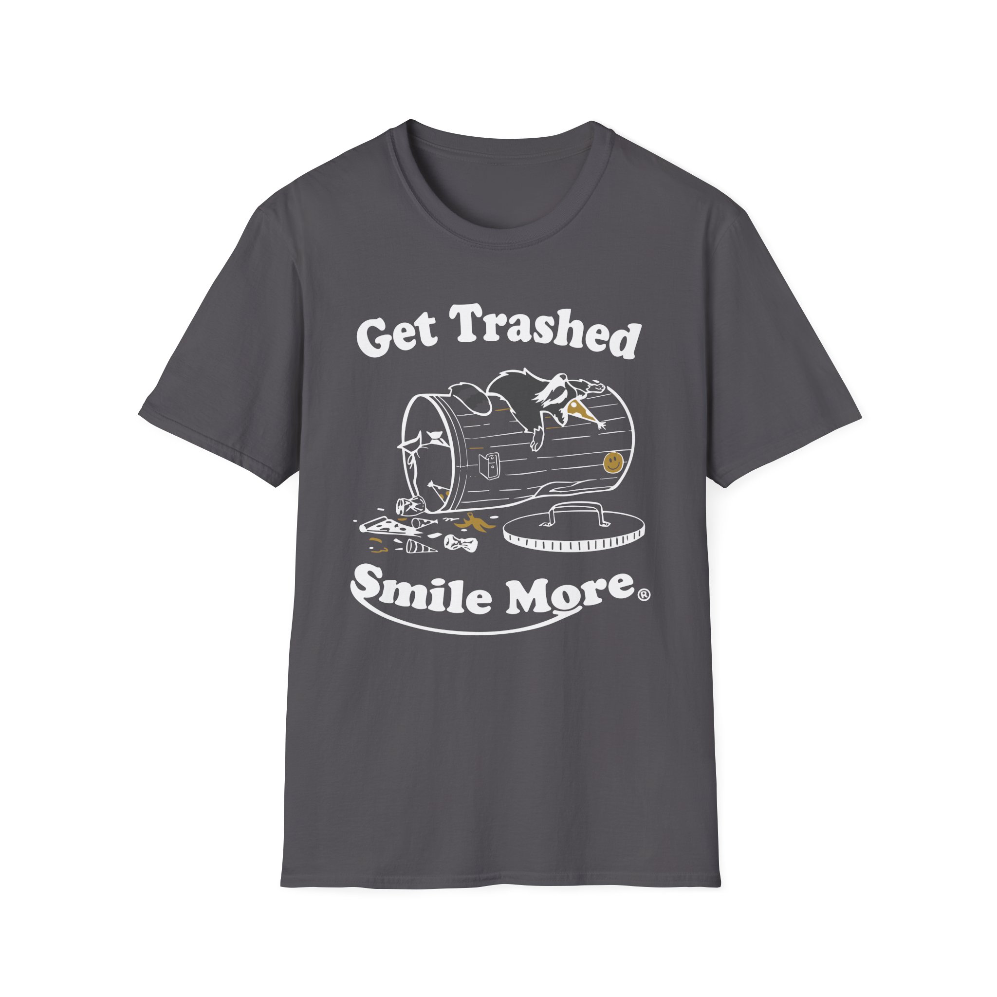 Roman Atwood Get Trashed Unisex Softstyle T-Shirt - Image 9