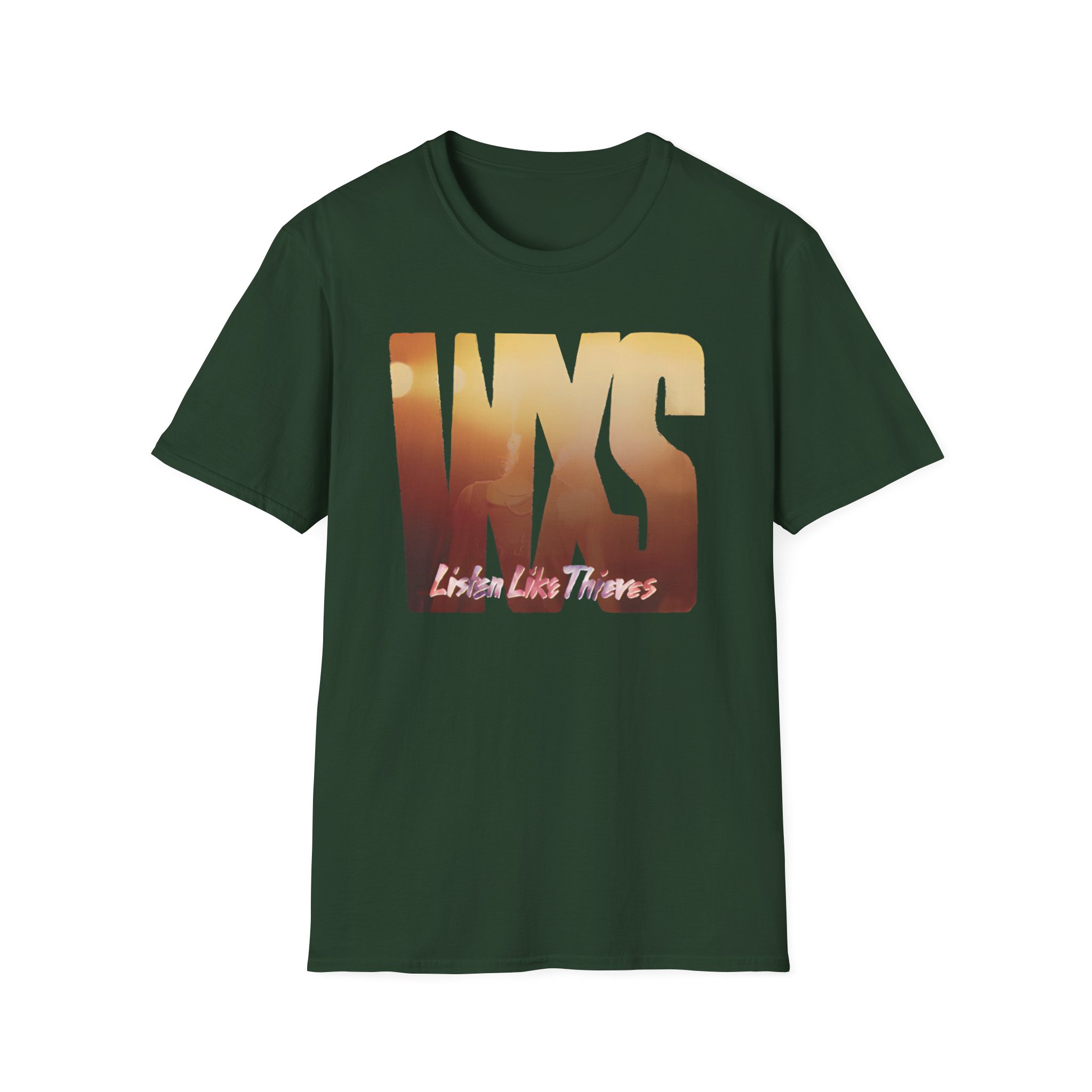 Inxs Listen Like Thieves Unisex Softstyle T-Shirt - Image 3