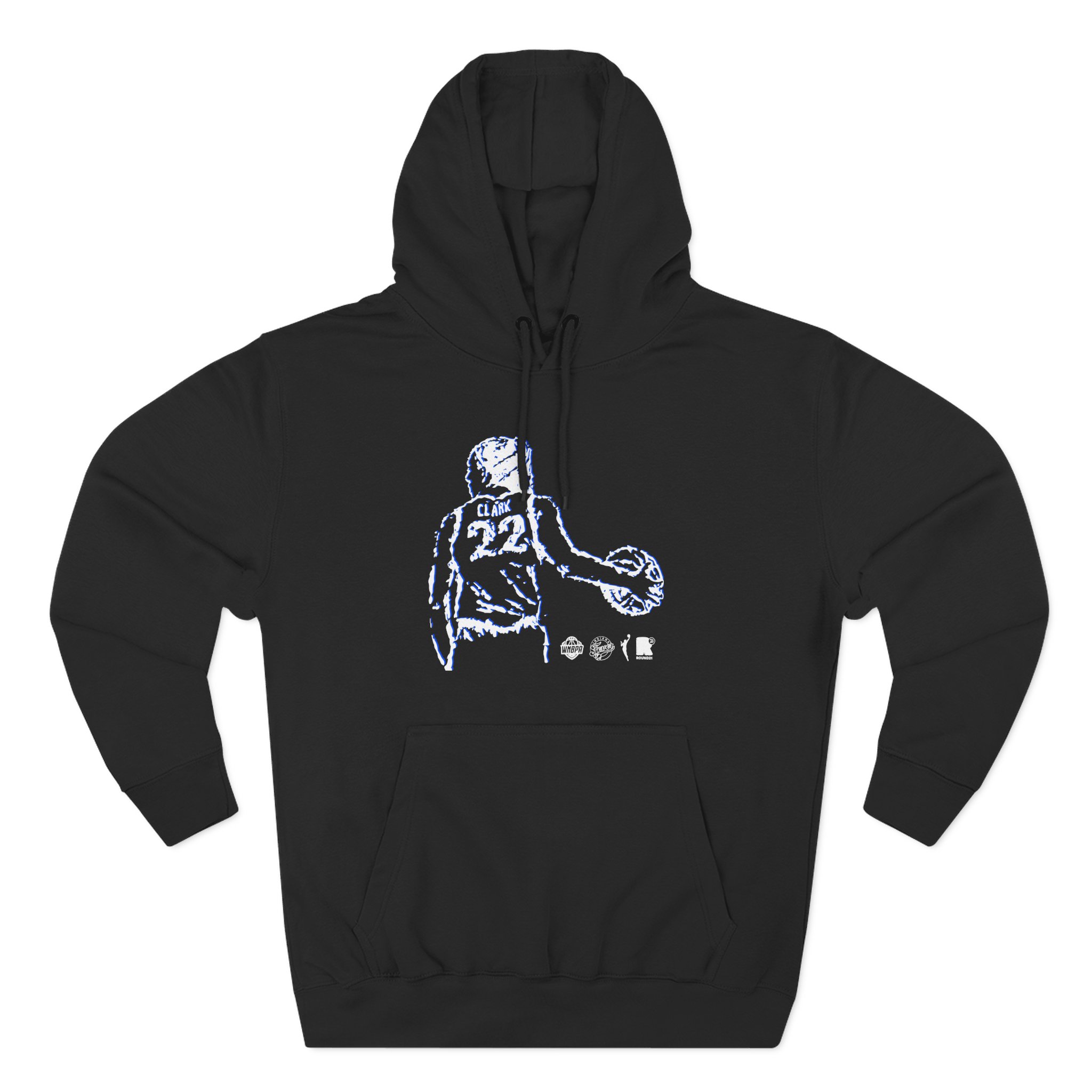 Caitlin Clark Adult Indiana Fever Three-Panel Fleece Hoodie