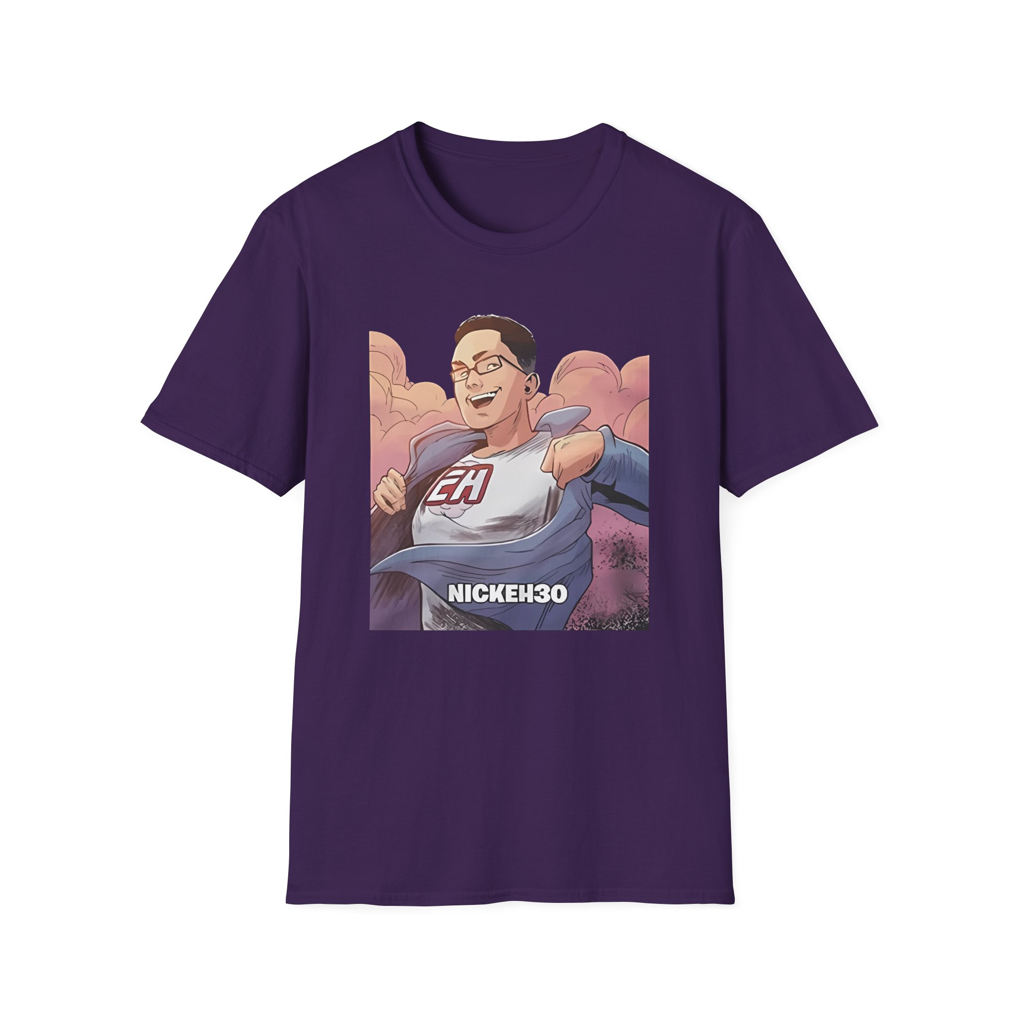 Nick Eh 30 Superhero Unisex Softstyle T-Shirt - Image 17