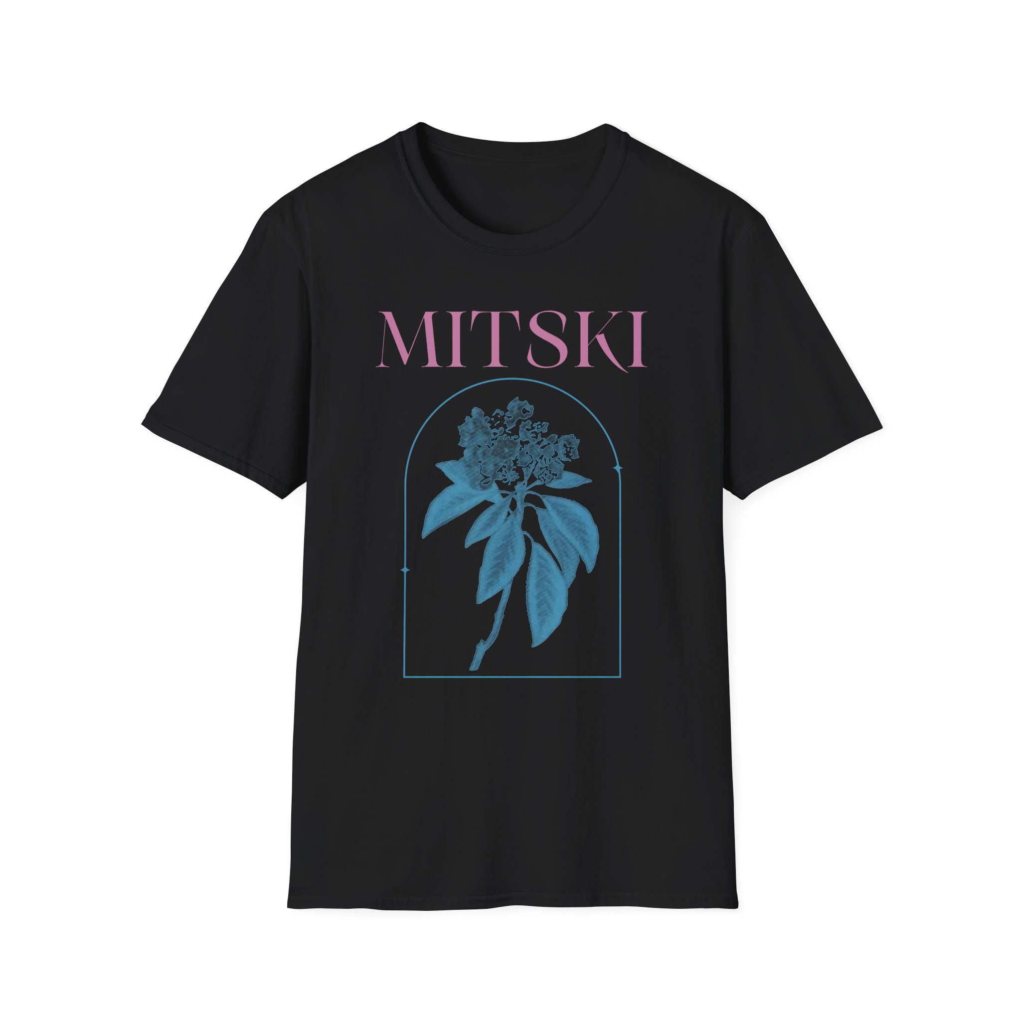 Mitski Mountain Laurel Raglan Unisex Softstyle T-Shirt