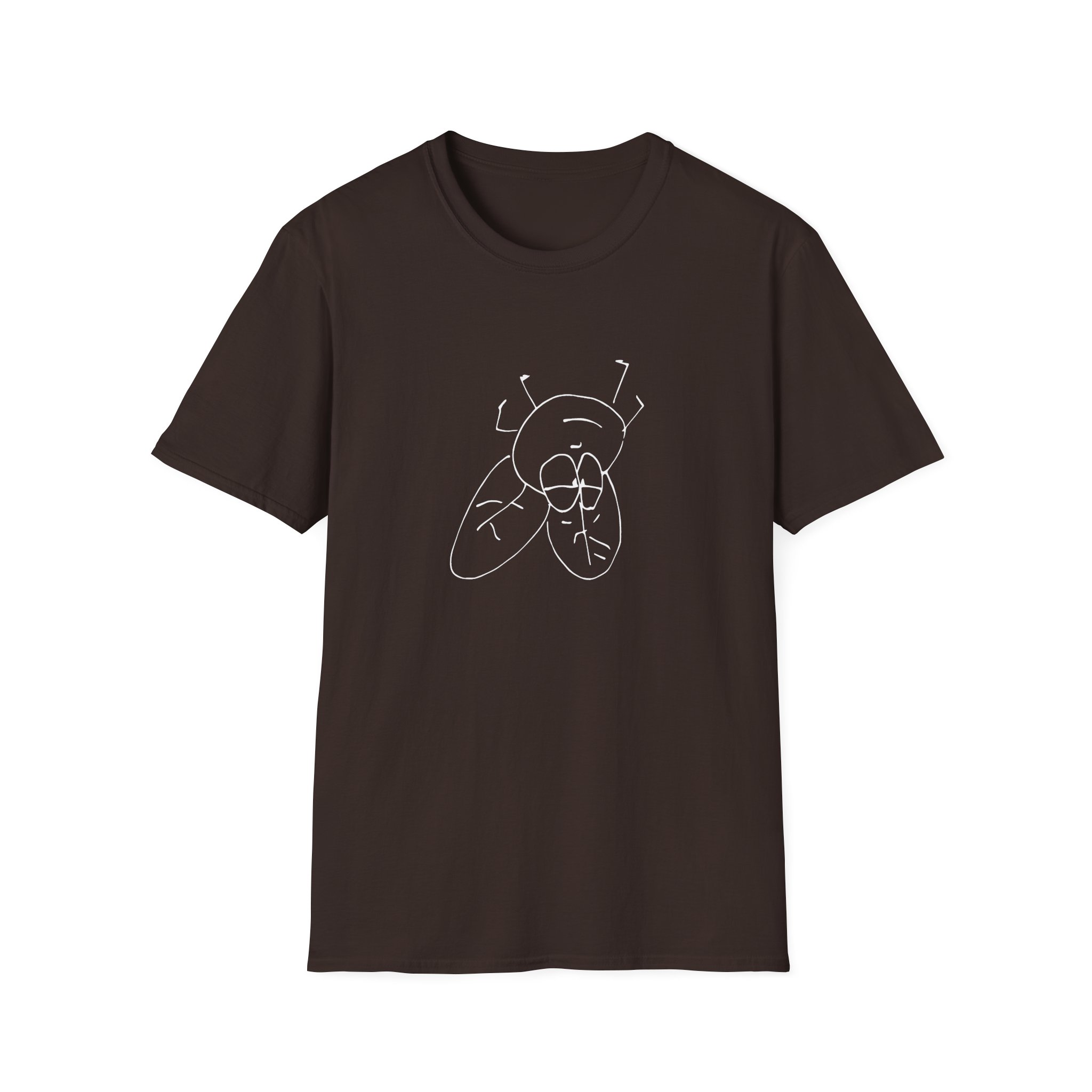 Carl Barron Upside Down Flies Unisex Softstyle T-Shirt - Image 5