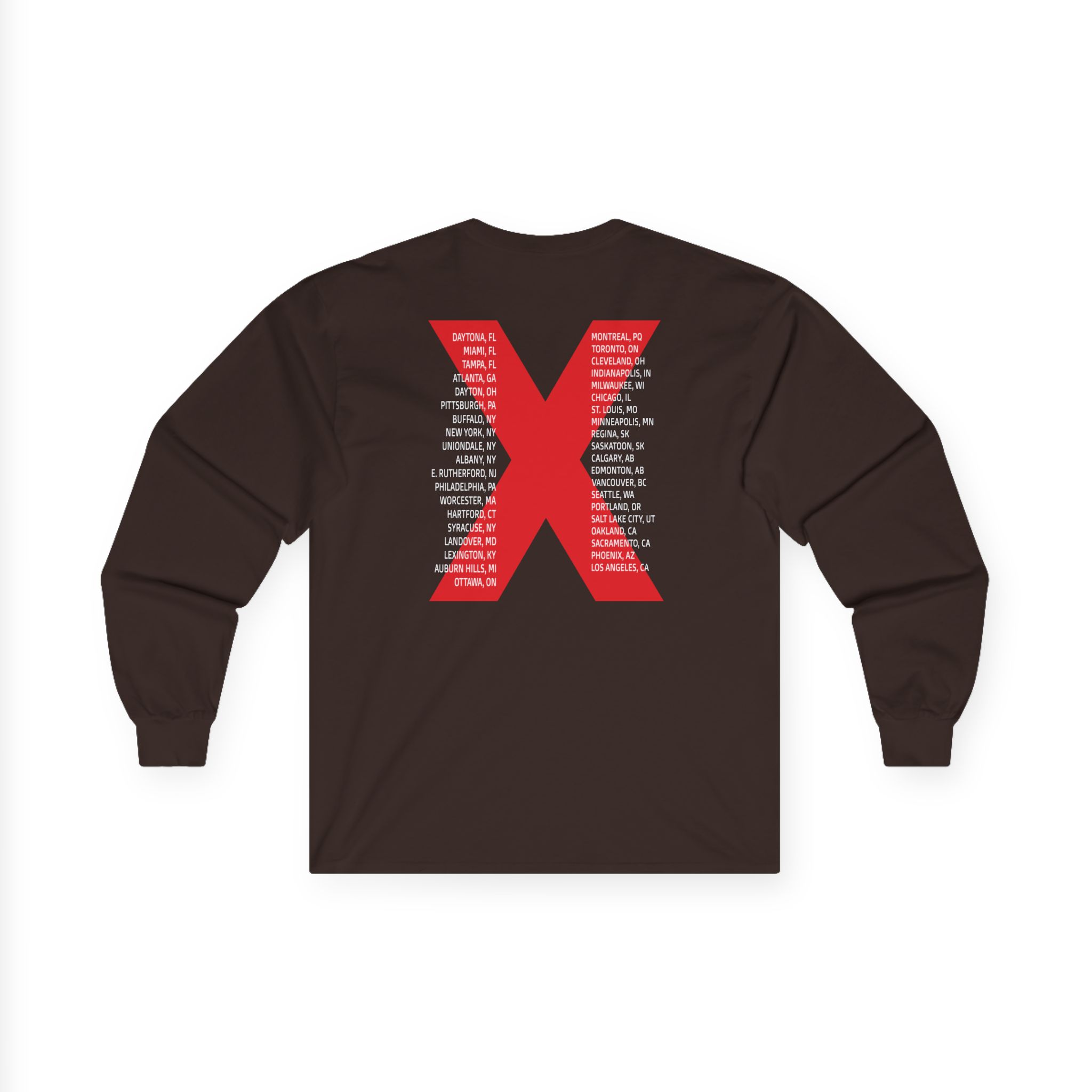 Inxs Us Tour Unisex Ultra Cotton Long Sleeve Tee - Image 4