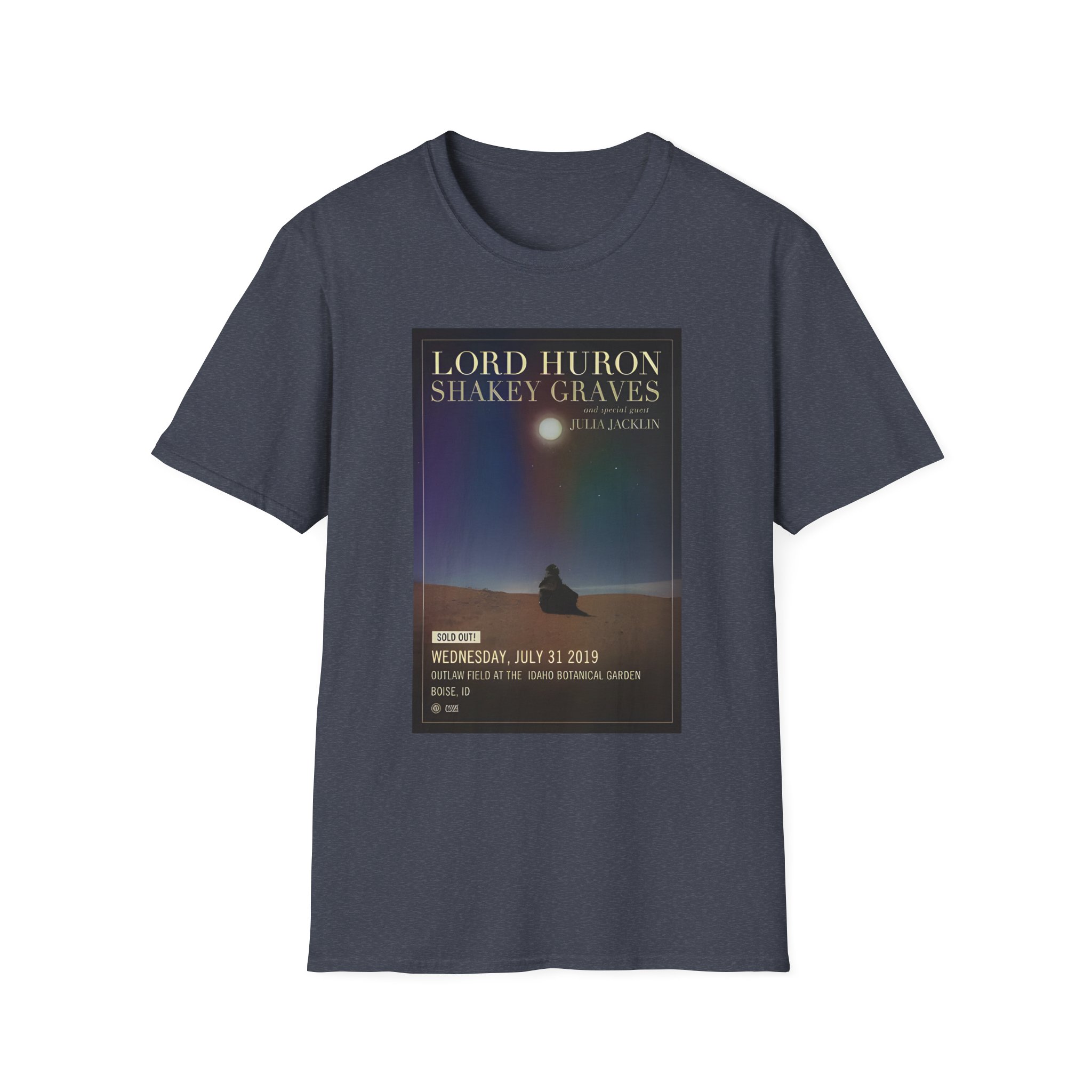 Lord Huron at Knitting Factory Unisex Softstyle T-Shirt - Image 19