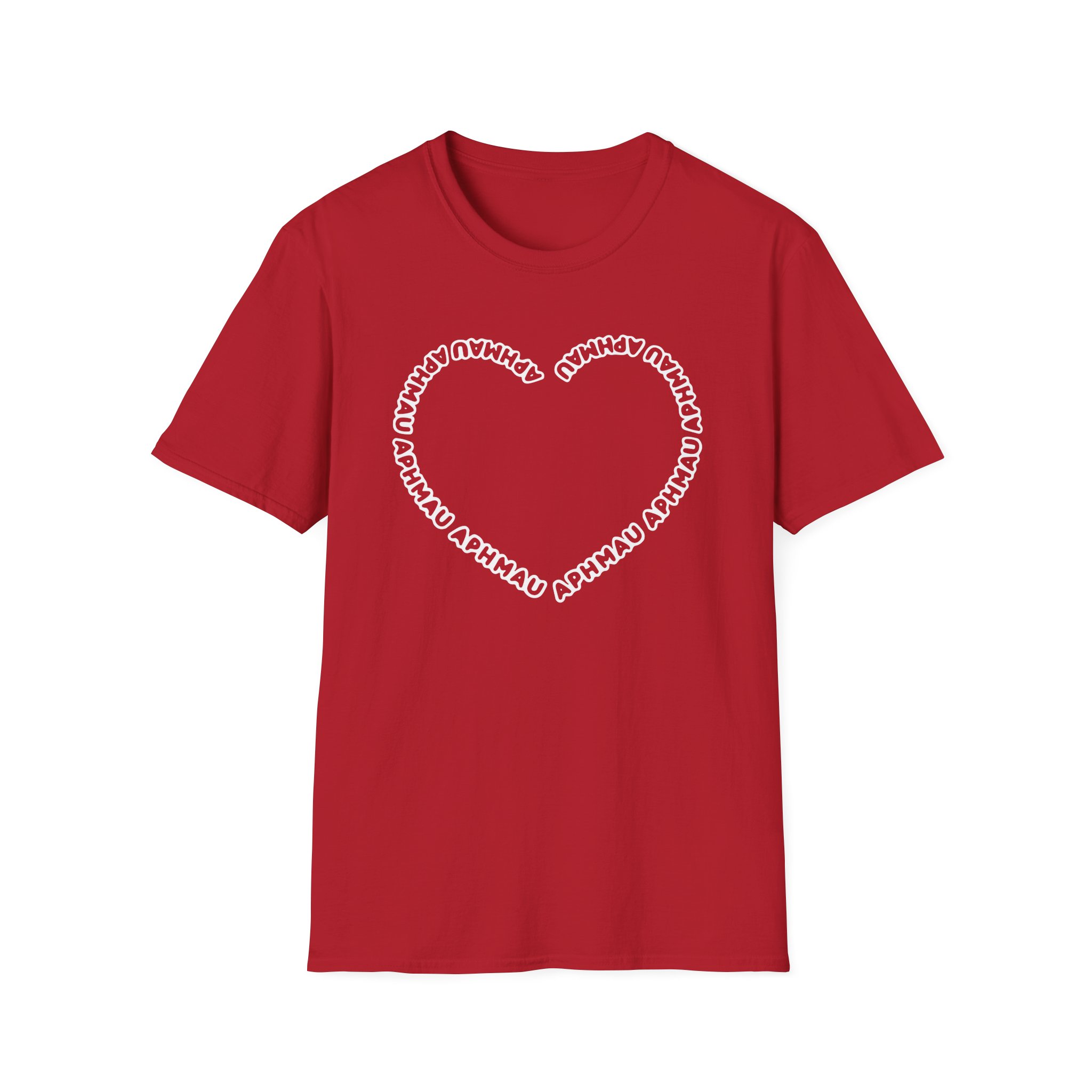 Aphmau Heart Unisex Softstyle T-Shirt - Image 25