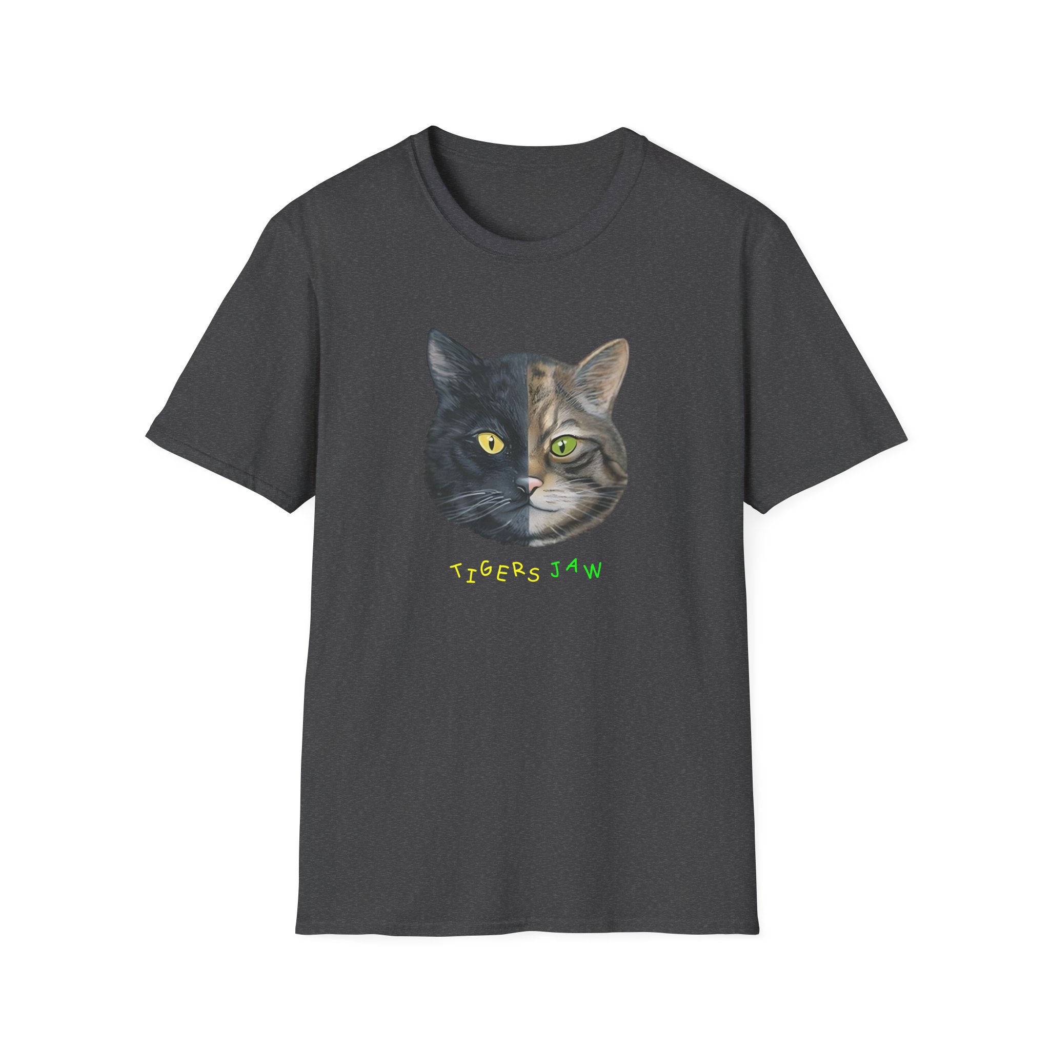 Tigers Jaw Cat Unisex Softstyle T-Shirt - Image 13