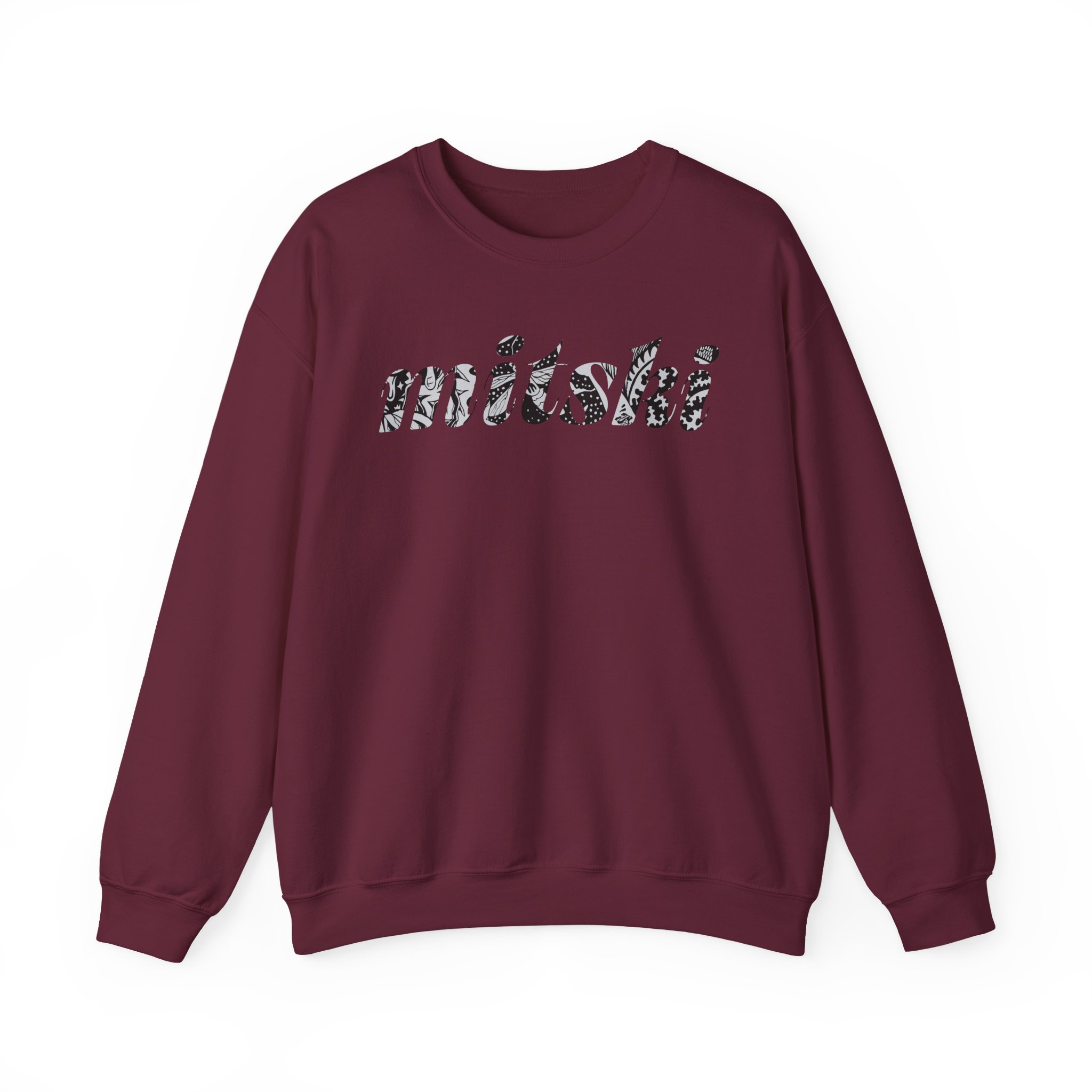 Mitski Flower Logo Unisex Heavy Blend™ Crewneck Sweatshirt - Image 7