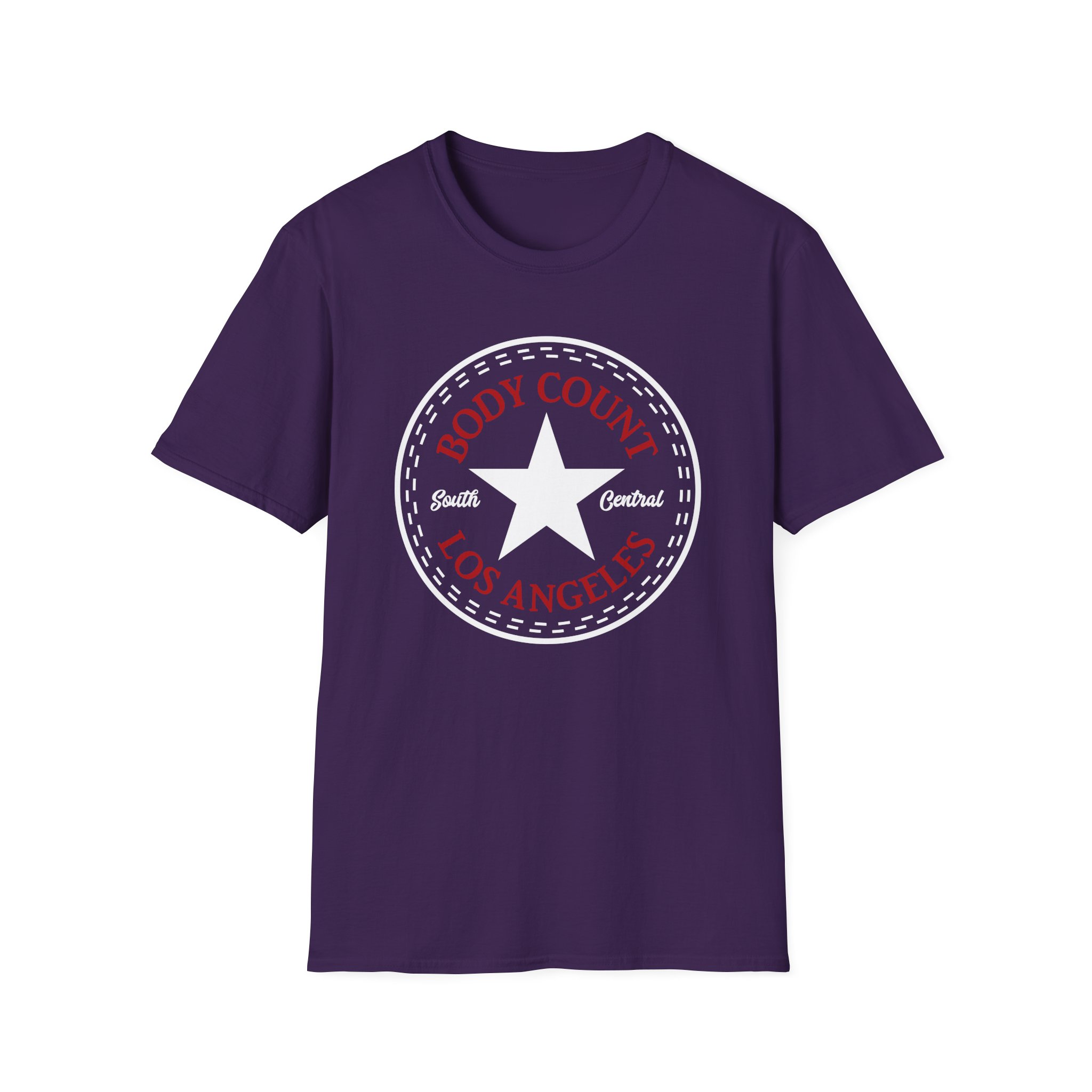 Body Count Badge Logo Unisex Softstyle T-Shirt - Image 11