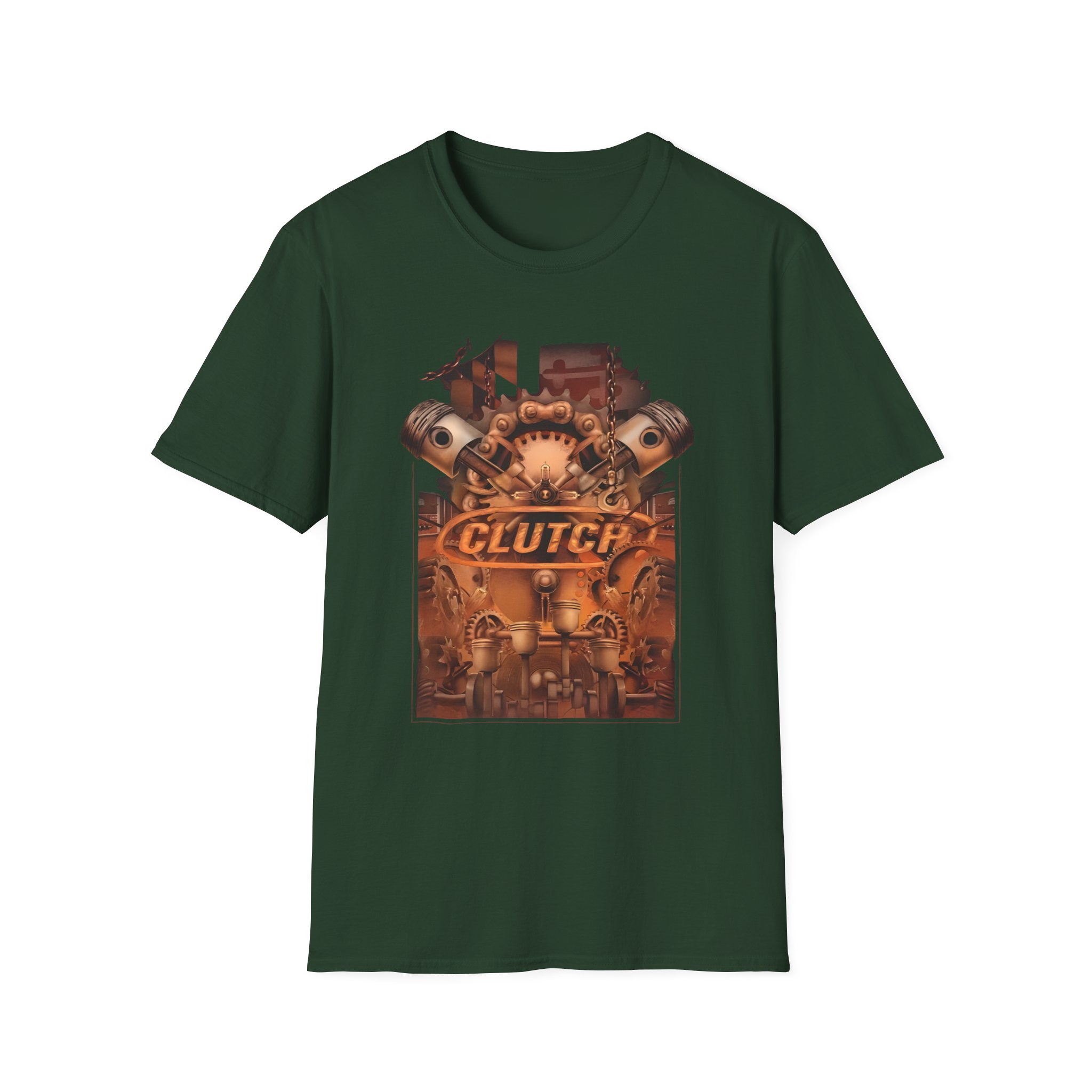 Clutch Doom Saloon Unisex Softstyle T-Shirt - Image 7