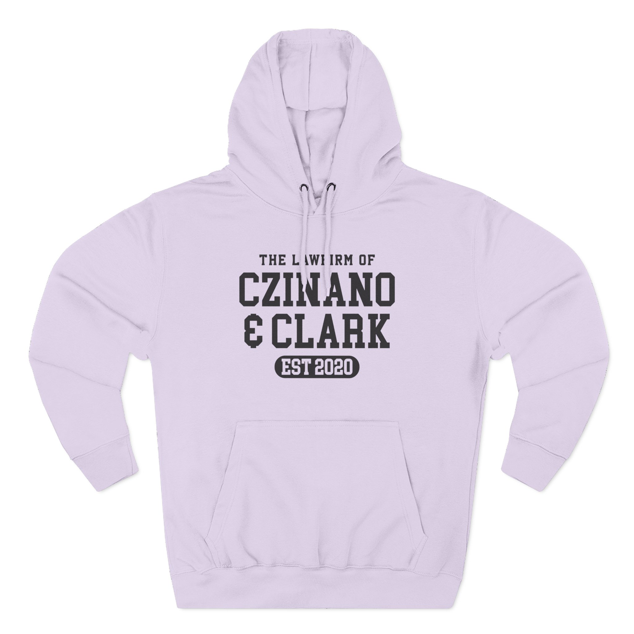 Caitlin Clark The law firm of Czinano & Clark Three-Panel Fleece Hoodie - Image 11
