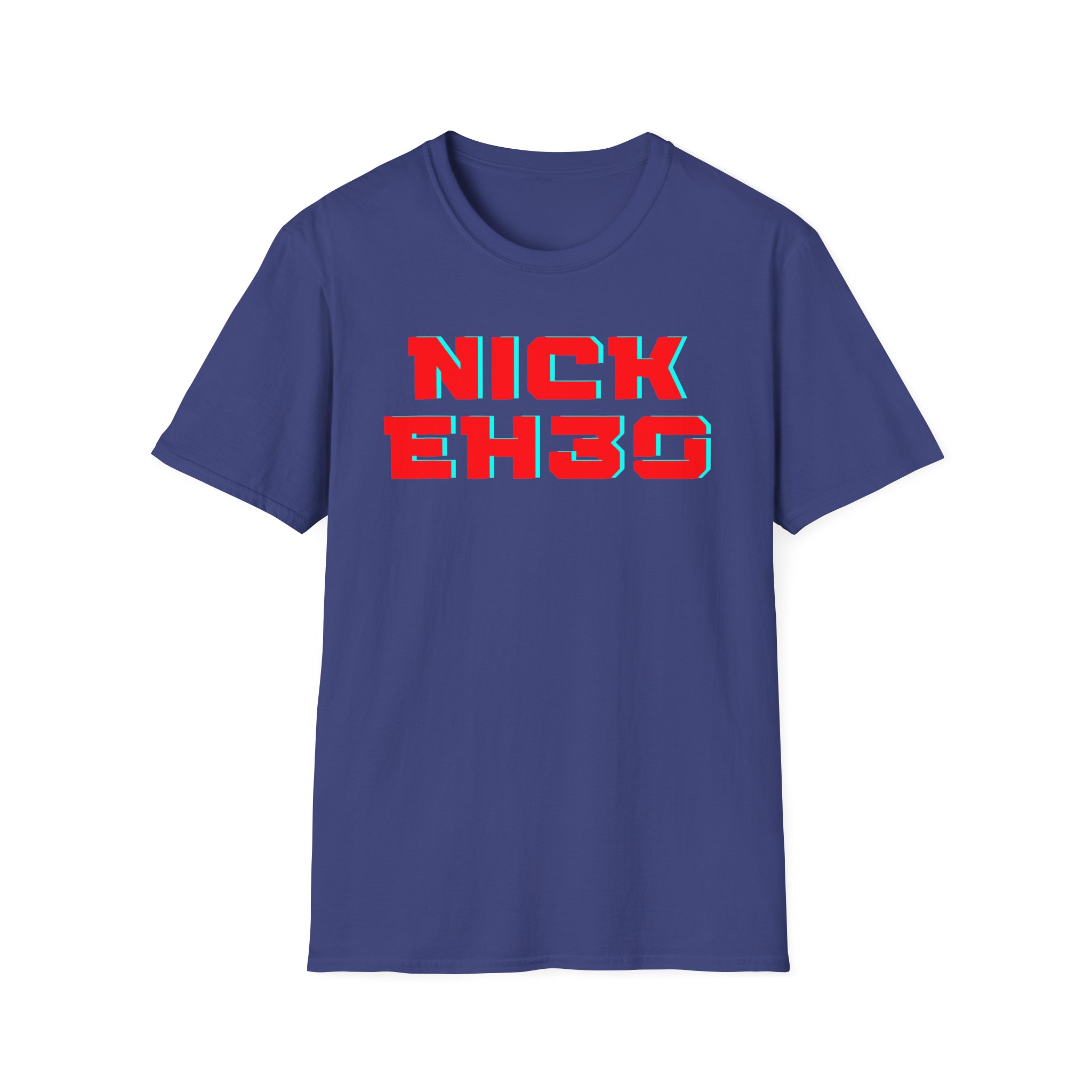 Nick Eh 30 Unisex Softstyle T-Shirt - Image 13