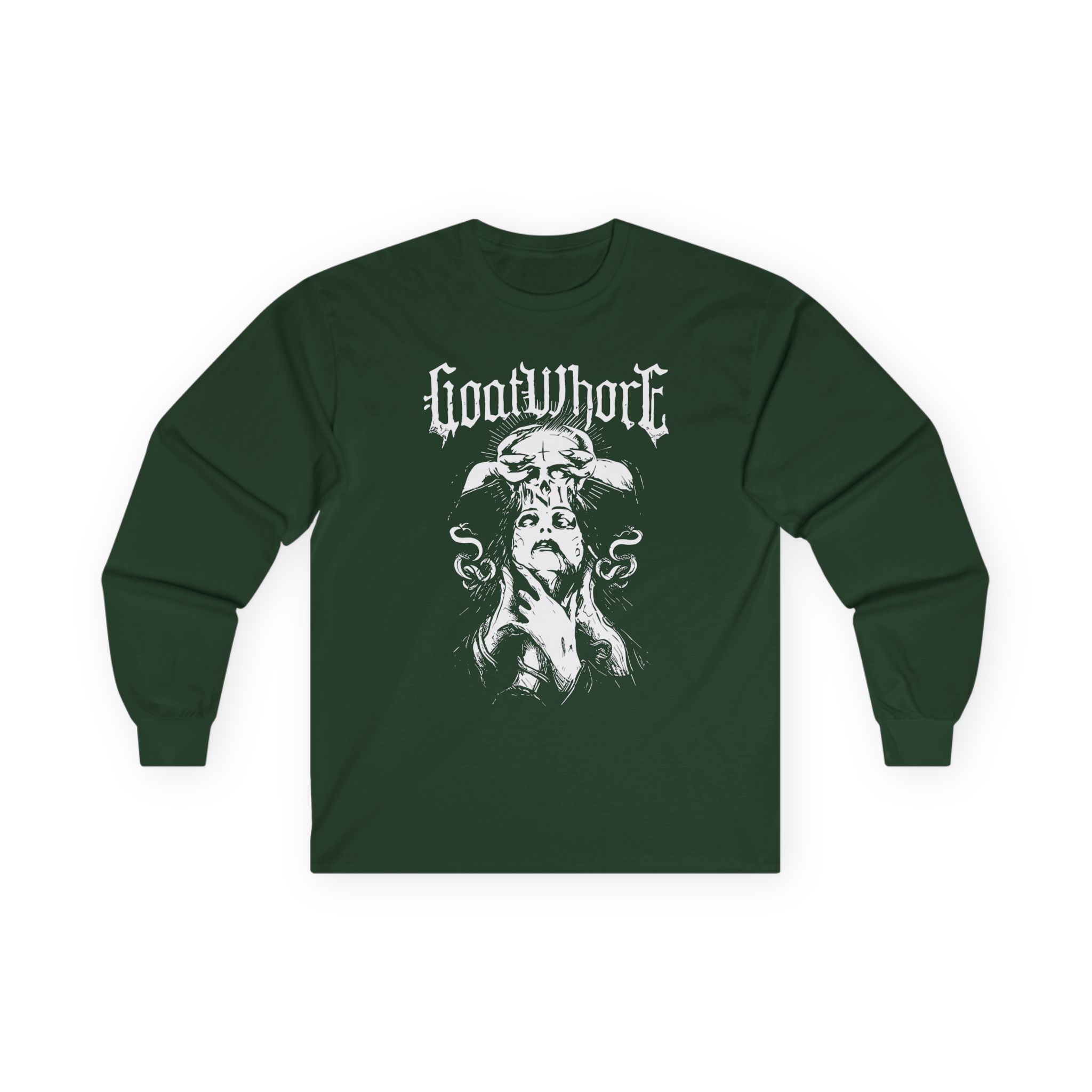 Goatwhore Satan's Flesh Unisex Ultra Cotton Long Sleeve Tee - Image 5