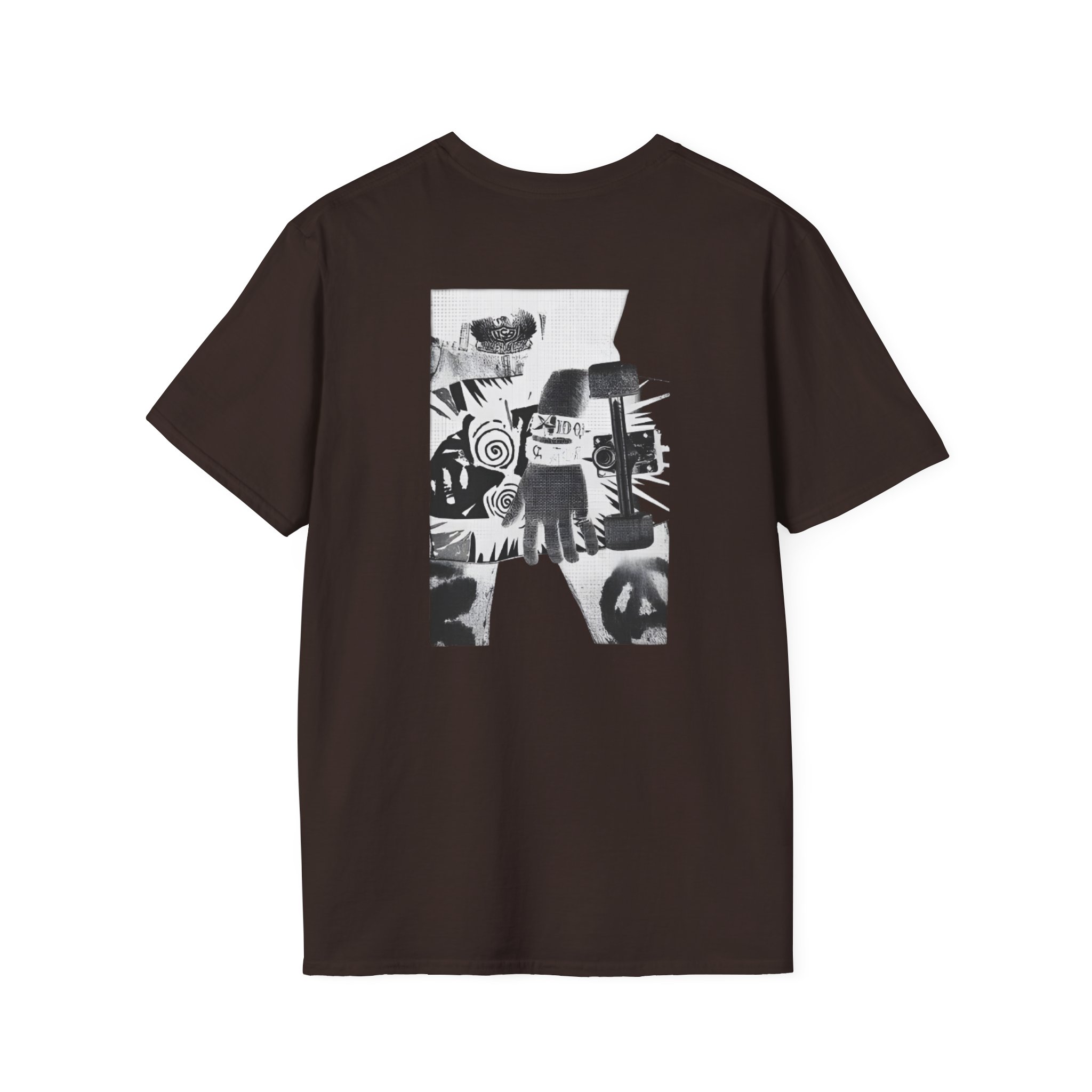 Inxs Kick Skateboard Unisex Softstyle T-Shirt - Image 4