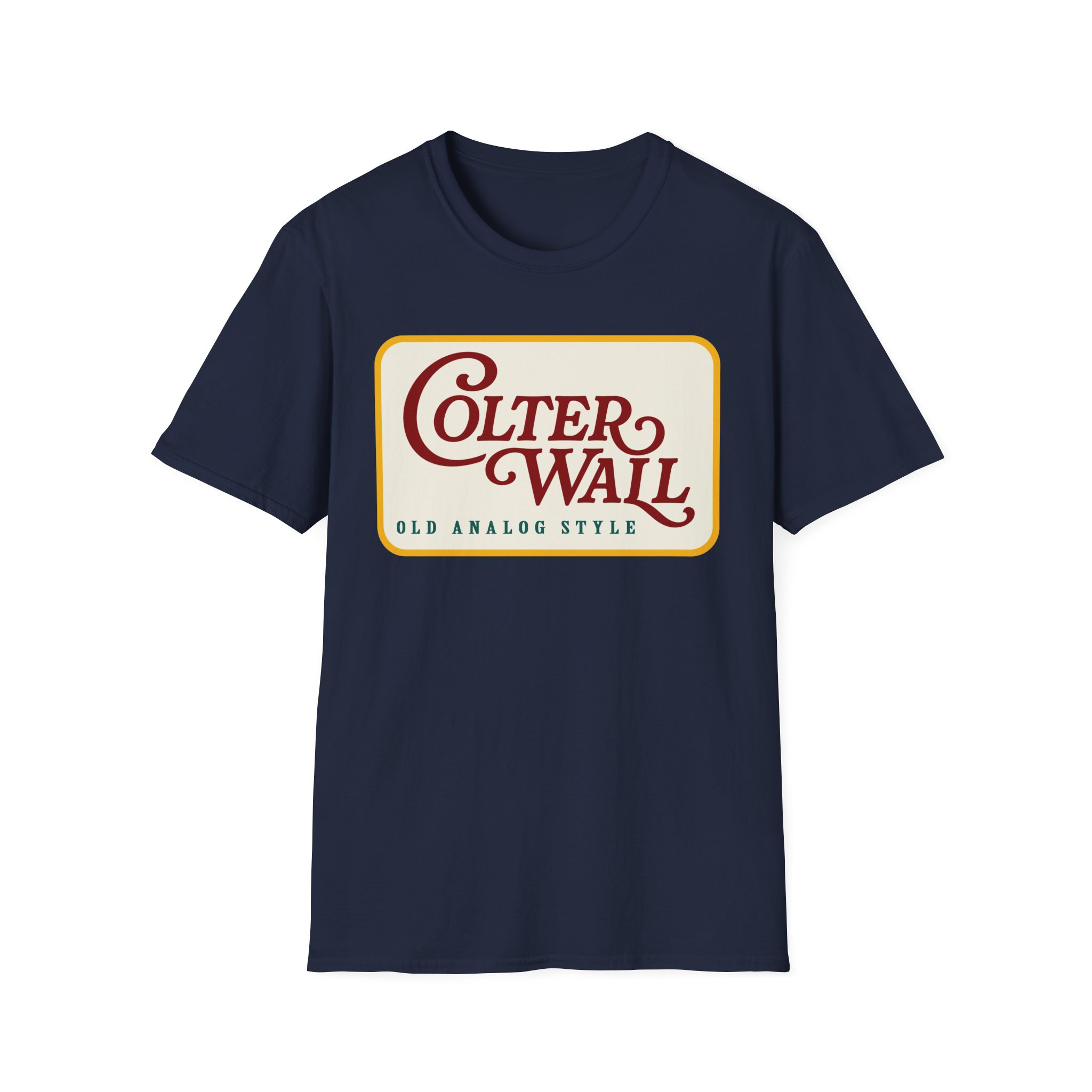 Colter Wall Old Analog Style Unisex Softstyle T-Shirt - Image 11
