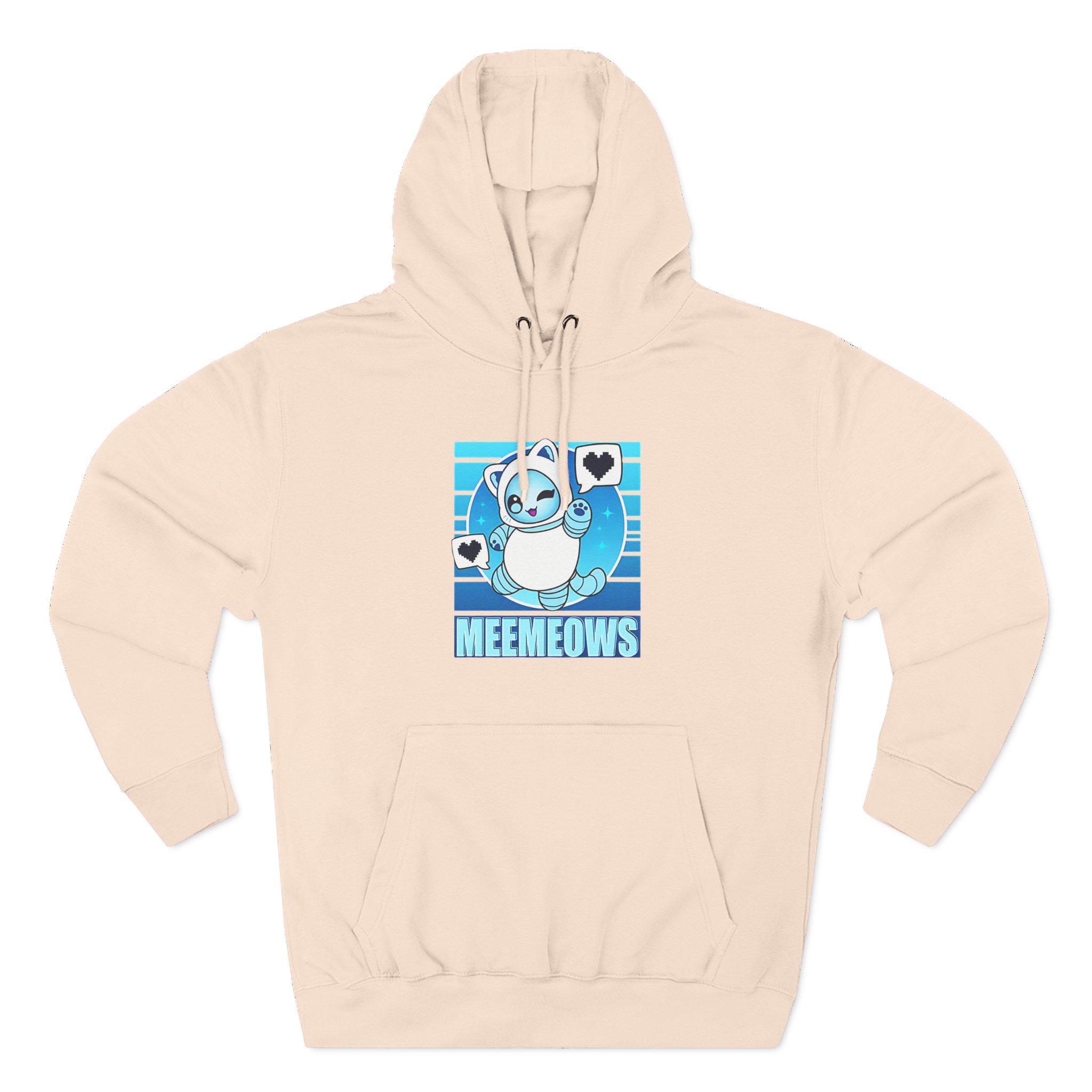 Aphmau Robot Cat Three-Panel Fleece Hoodie - Image 5
