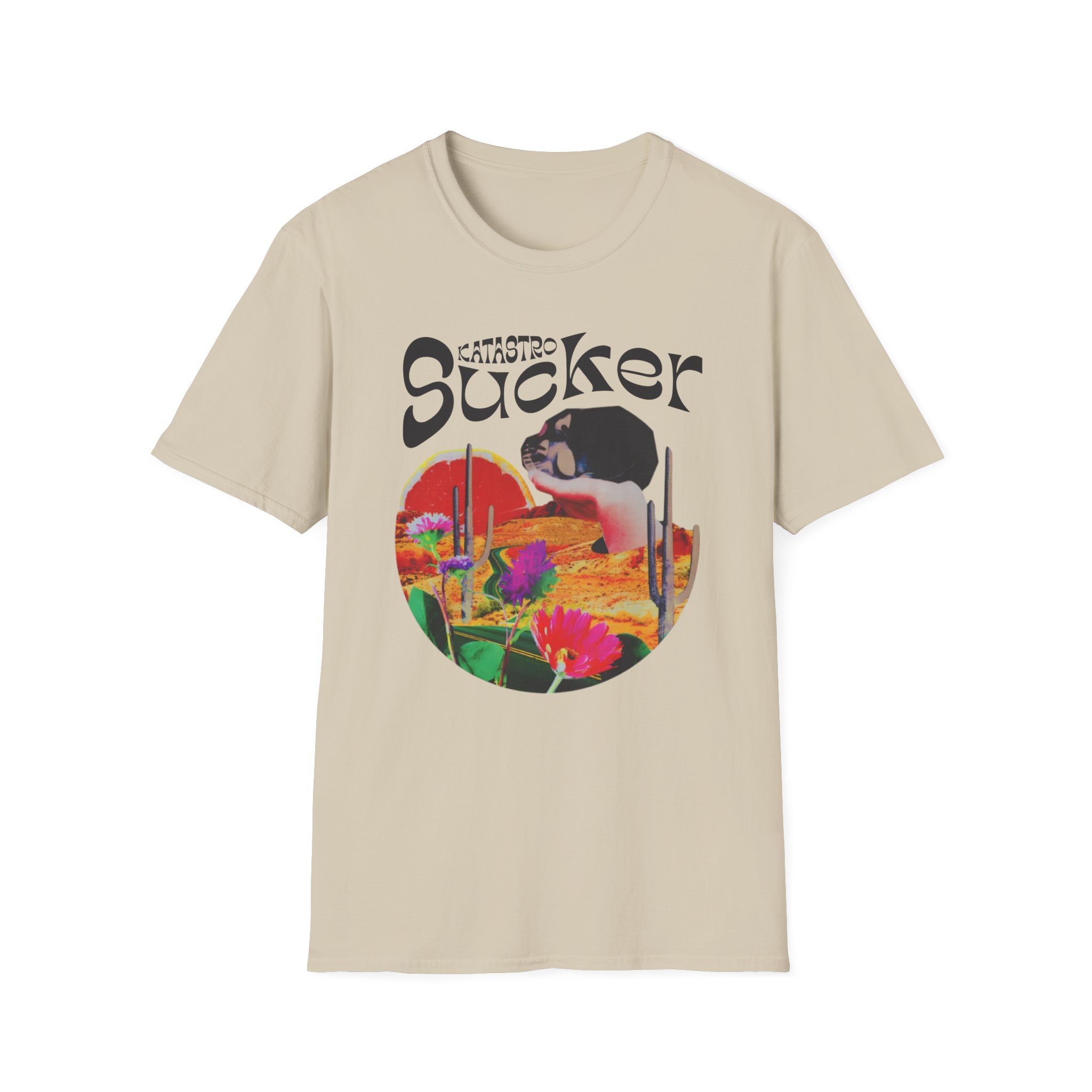 Katastro Sucker Unisex Softstyle T-Shirt - Image 5