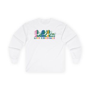 Lime Cordiale Logo Unisex Ultra Cotton Long Sleeve Tee