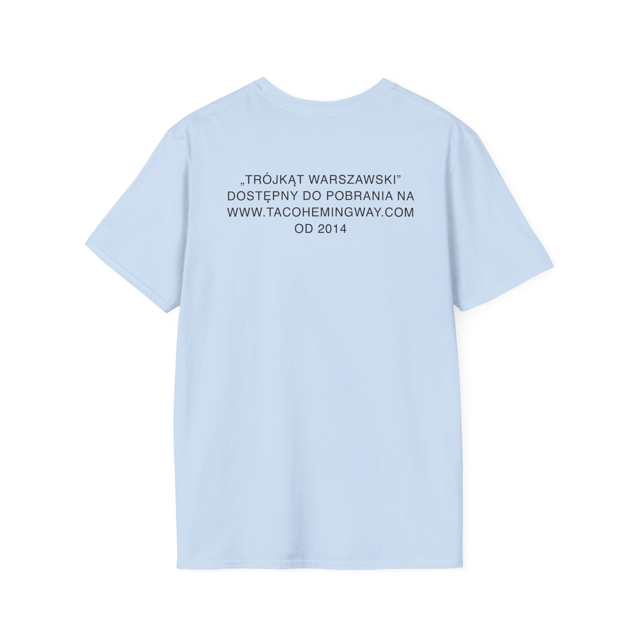 Taco Hemingway Warsaw Triangle Unisex Softstyle T-Shirt - Image 18