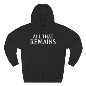 All That Remains Tie Dye Logo Three-Panel Fleece Hoodie