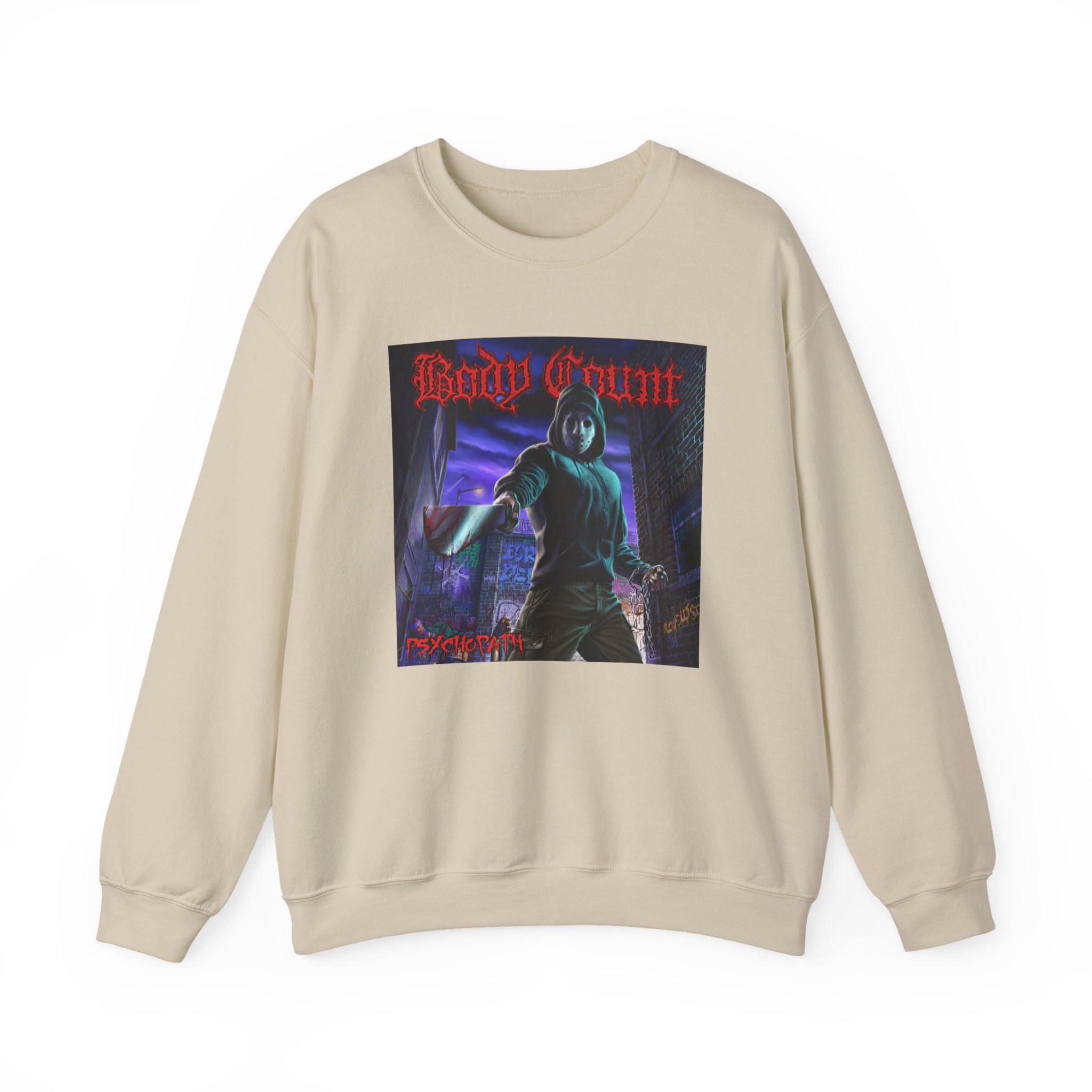 Body Count Psychopath Album Unisex Heavy Blend™ Crewneck Sweatshirt - Image 7