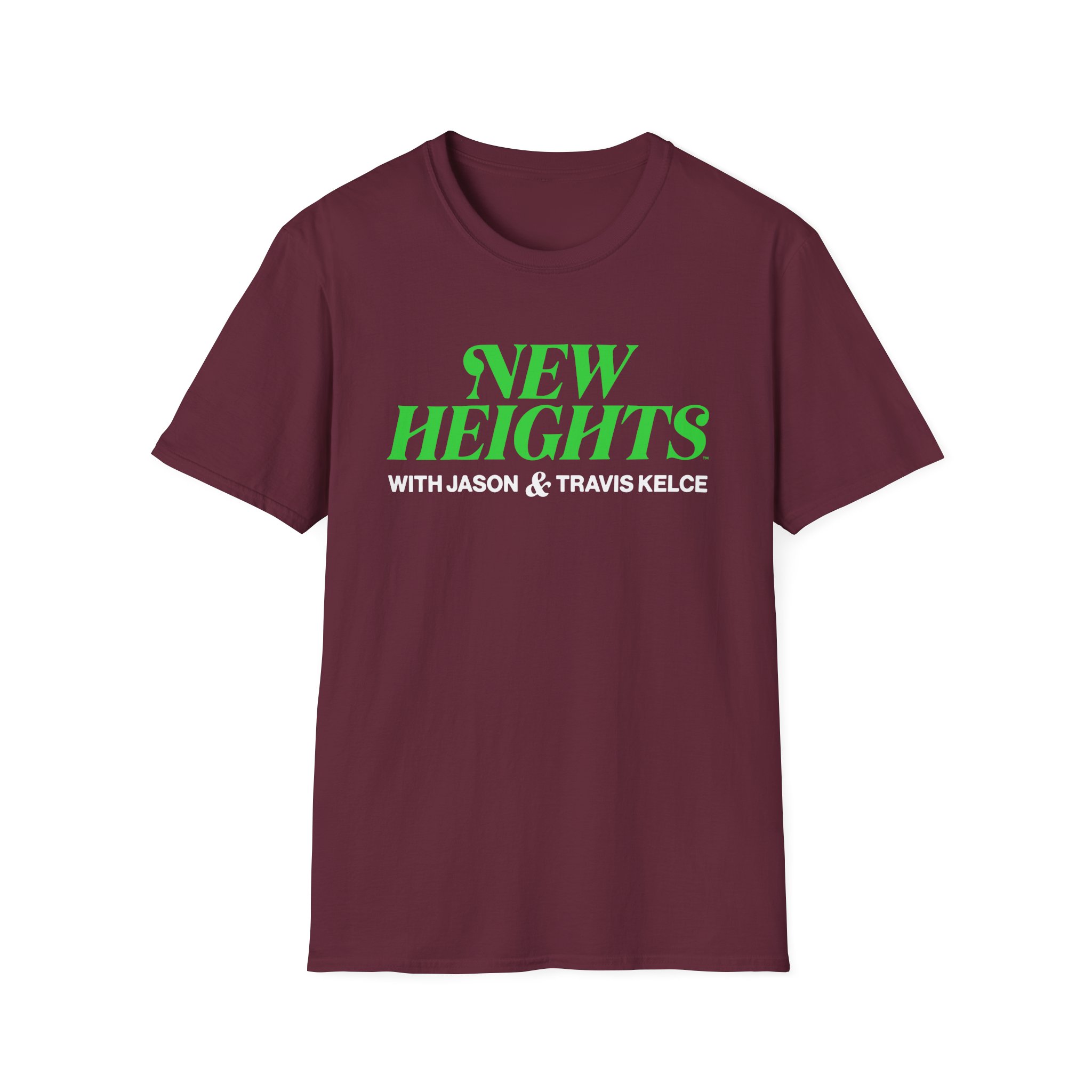 New Heights Podcast Unisex Softstyle T-Shirt - Image 3