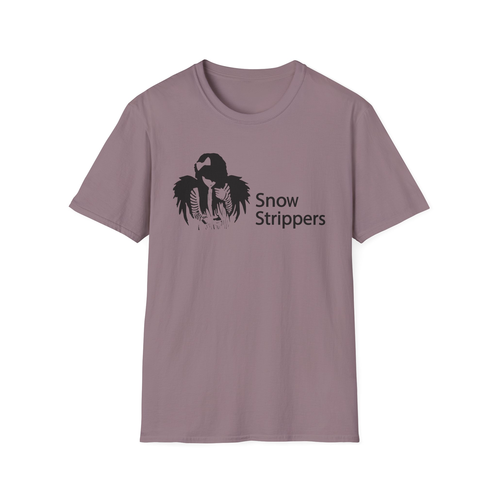 Snow Strippers Unisex Softstyle T-Shirt - Image 23