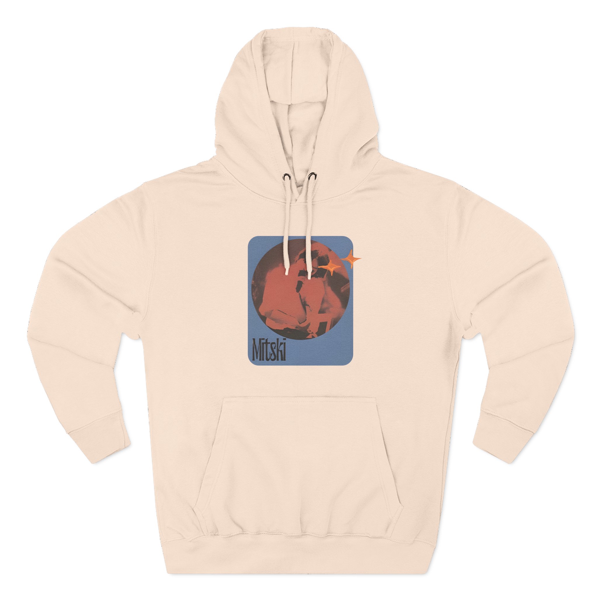 Mitski Stars Retro Three-Panel Fleece Hoodie - Image 9