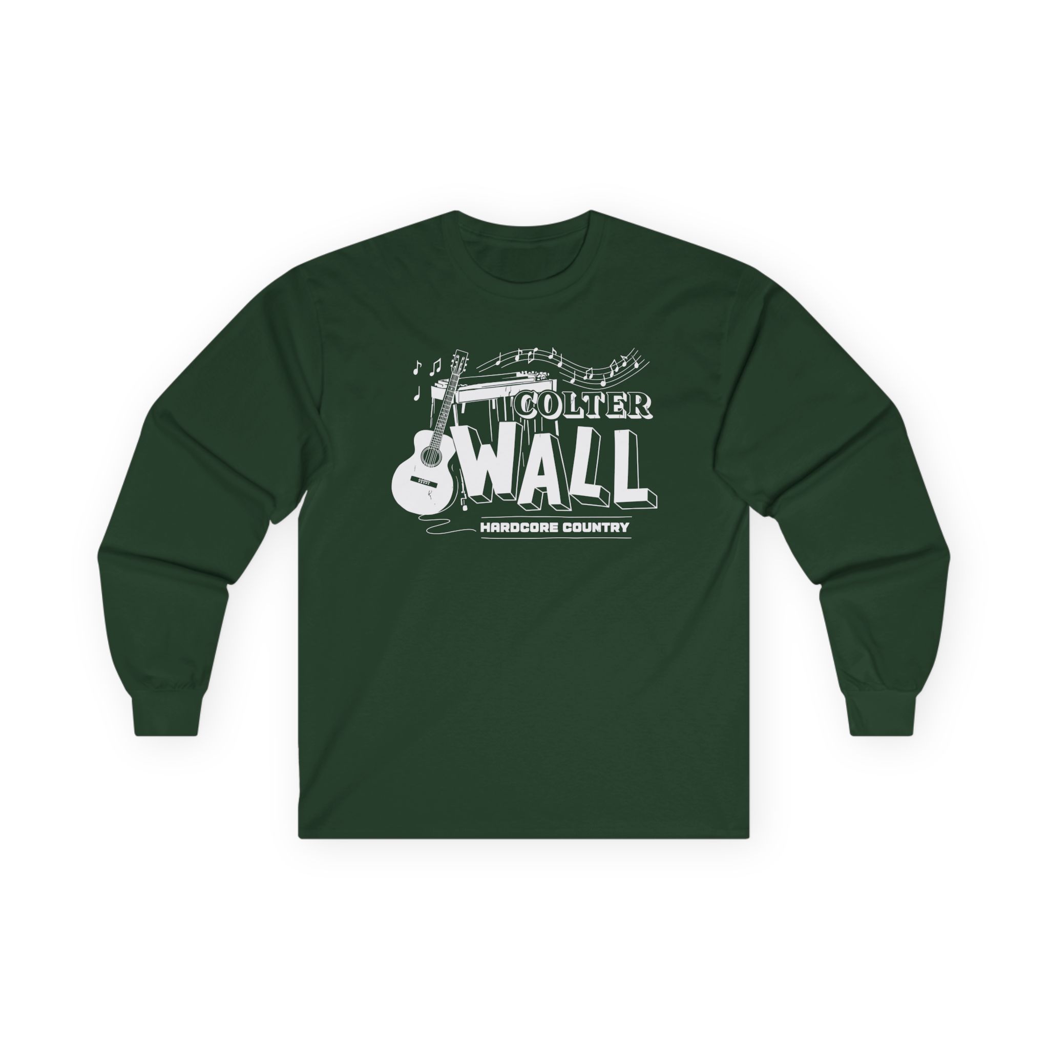 Colter Wall Hardcore Country Unisex Ultra Cotton Long Sleeve Tee - Image 7