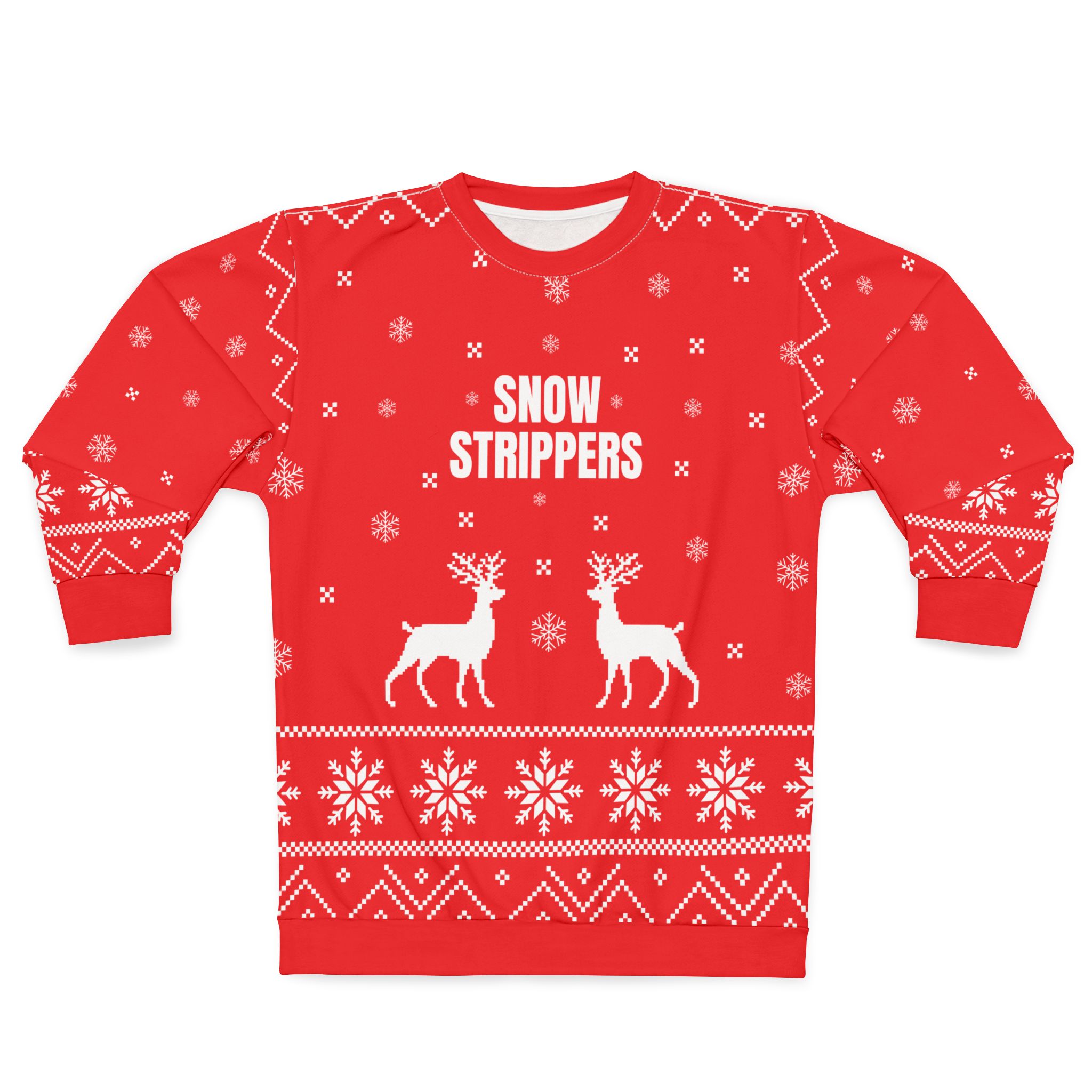 Snow Strippers Unisex Sweatshirt (AOP)