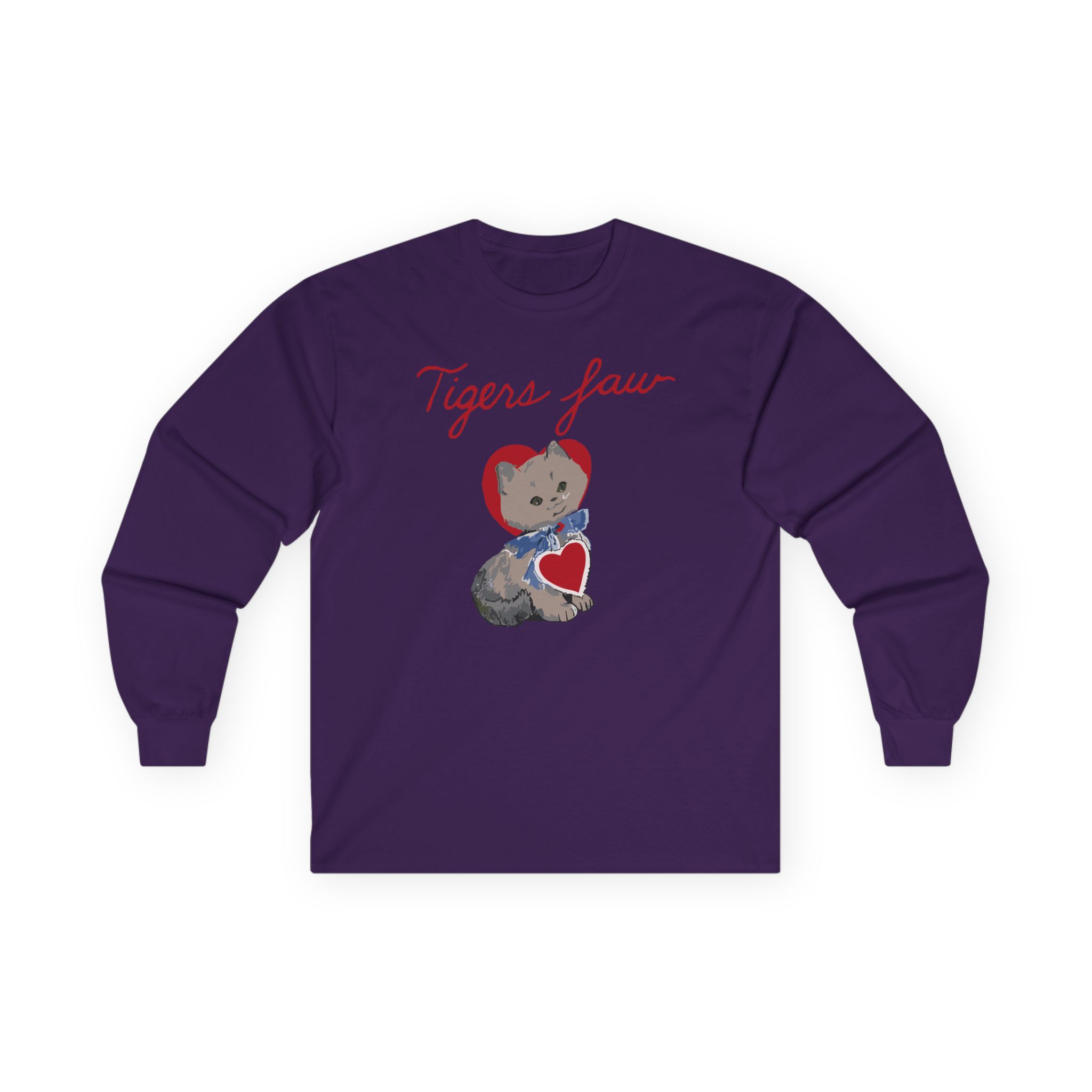Tigers Jaw kitty baby Unisex Ultra Cotton Long Sleeve Tee - Image 19